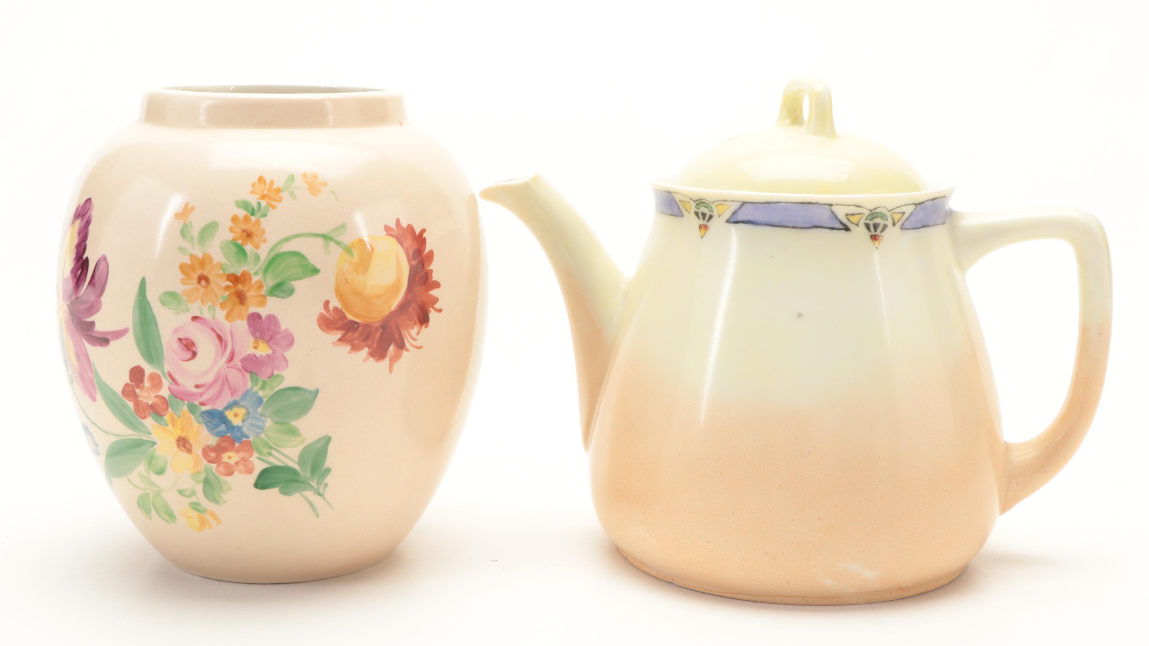 Grandma Moses Plate with Seasonal Serveware and Ornament Collection