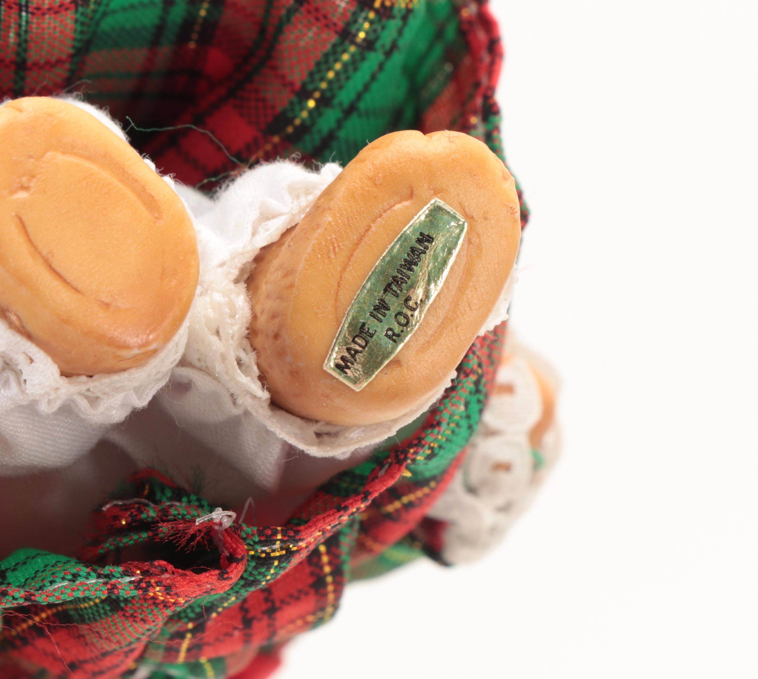 Grandma Moses Plate with Seasonal Serveware and Ornament Collection