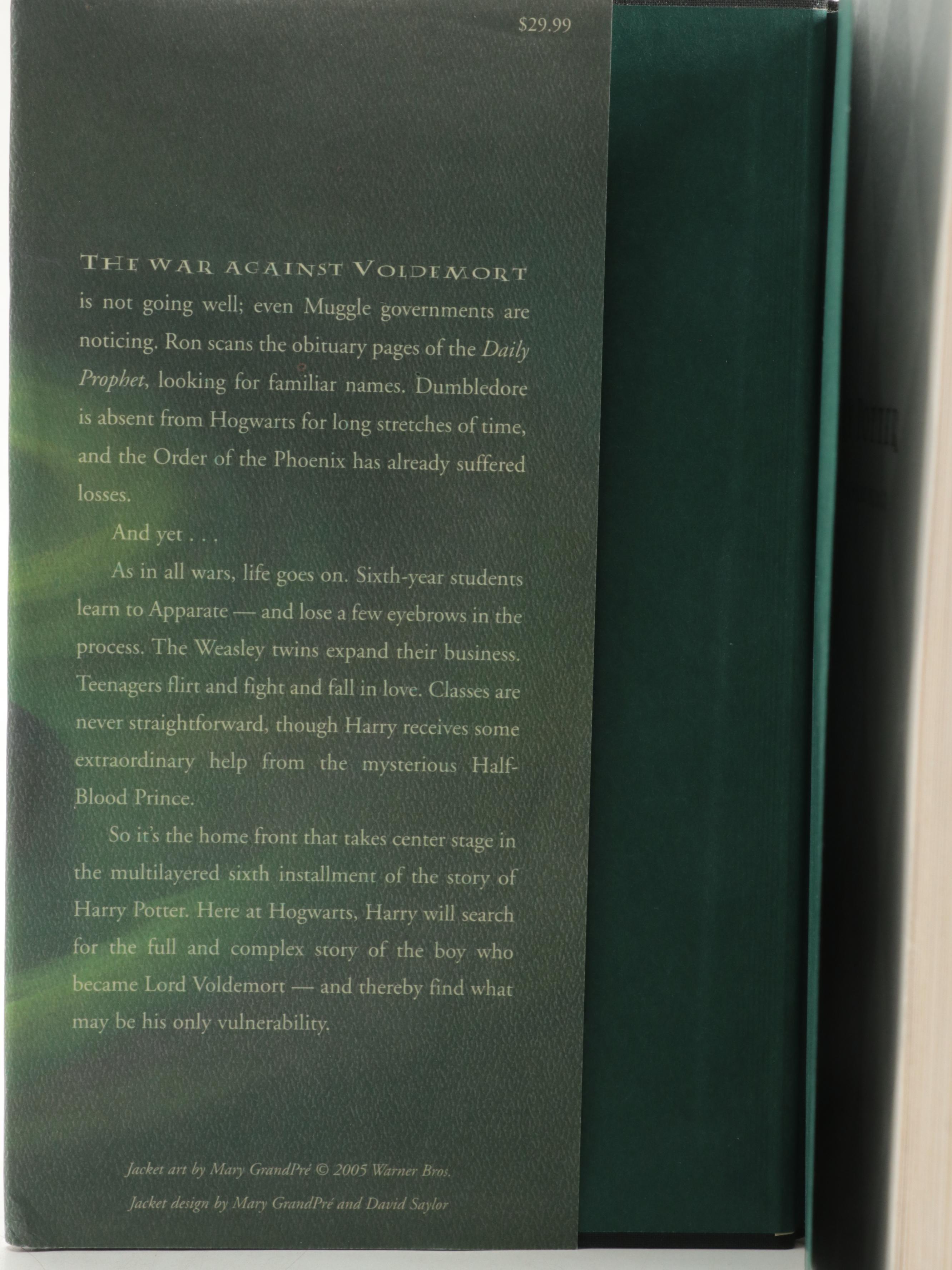 First American Edition "Harry Potter" Complete Series by J. K. Rowling