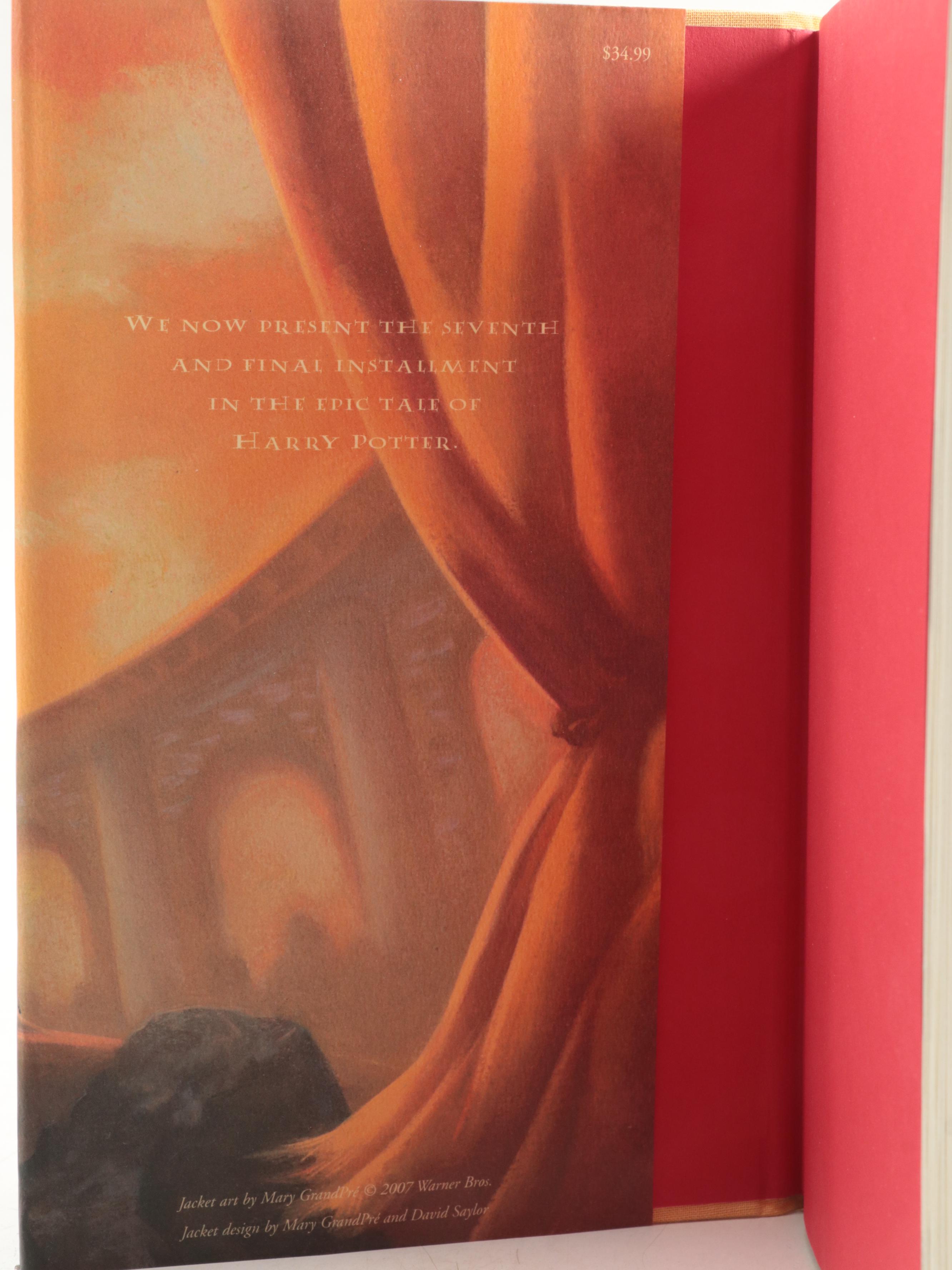 First American Edition "Harry Potter" Complete Series by J. K. Rowling