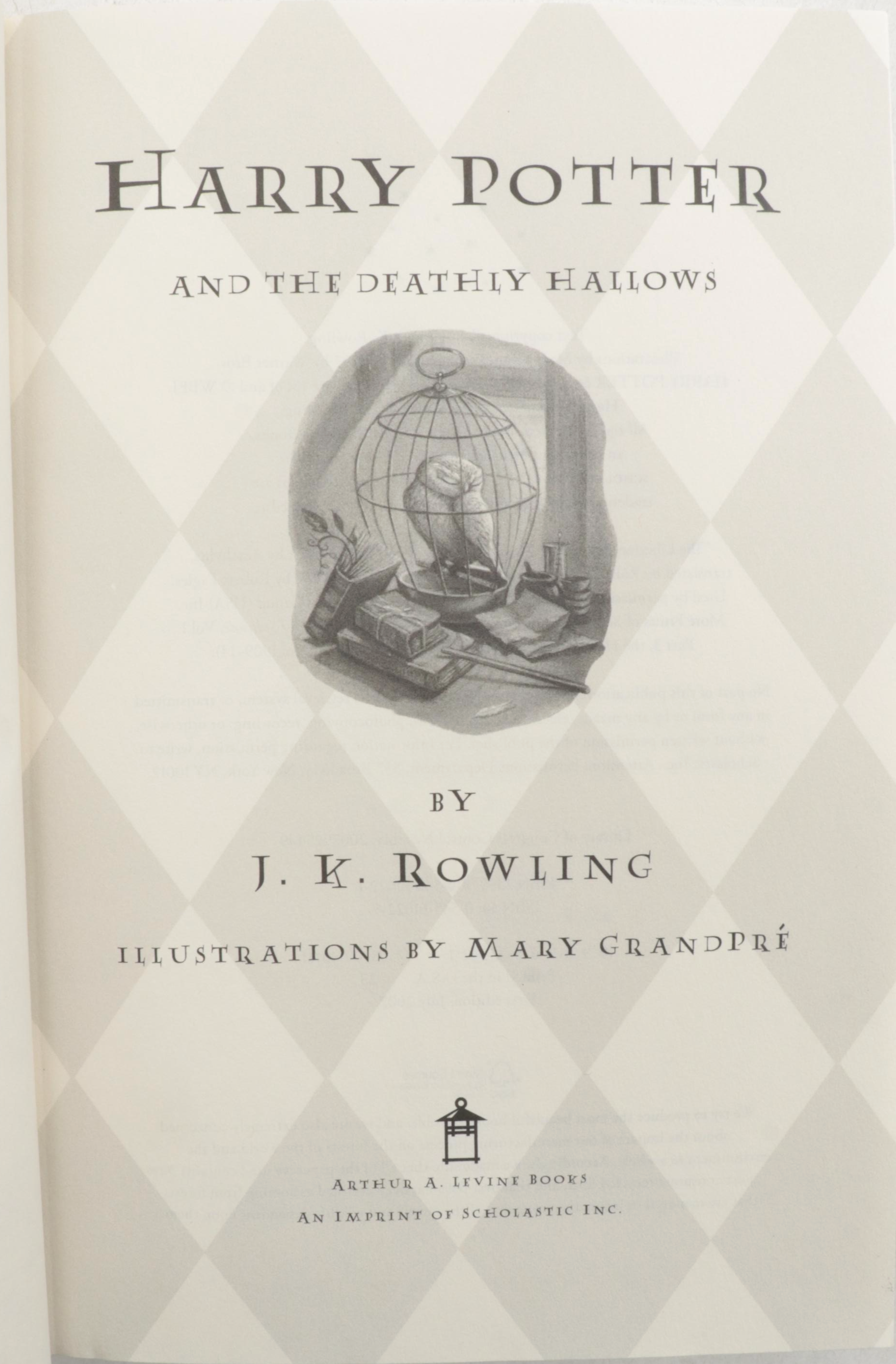 First American Edition "Harry Potter" Complete Series by J. K. Rowling