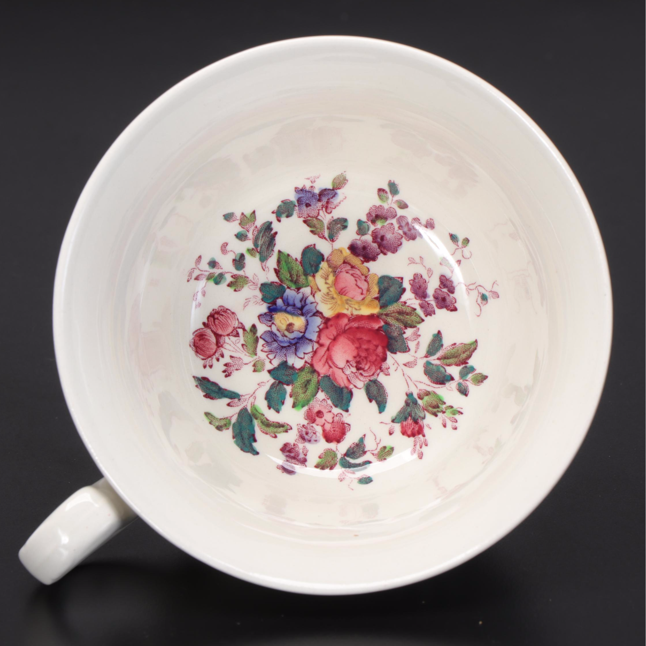 Wedgwood "Swansea" Earthenware Dinnerware and More, Mid to Late 20th C.