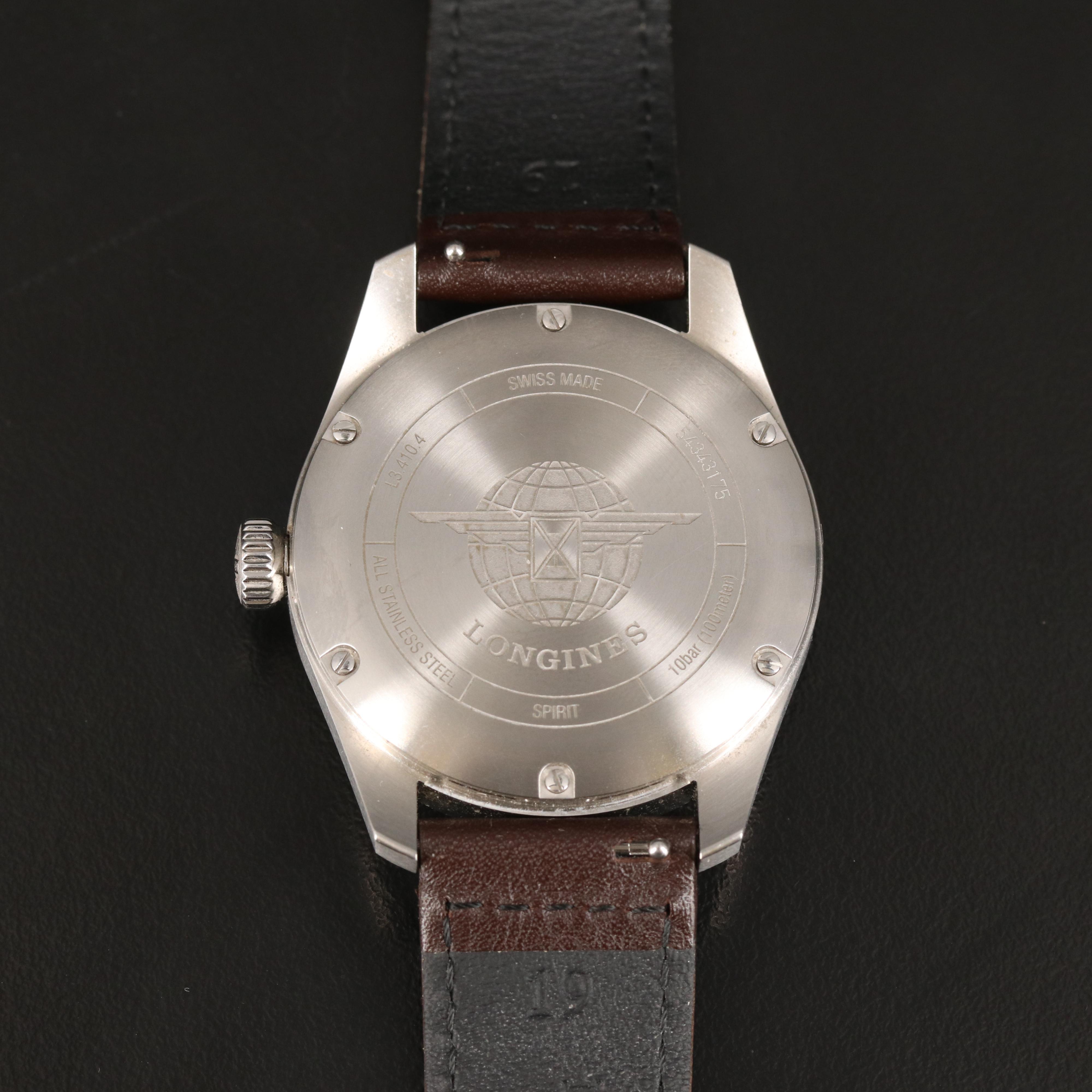 Longines Spirit Chronometer Stainless Steel Watch