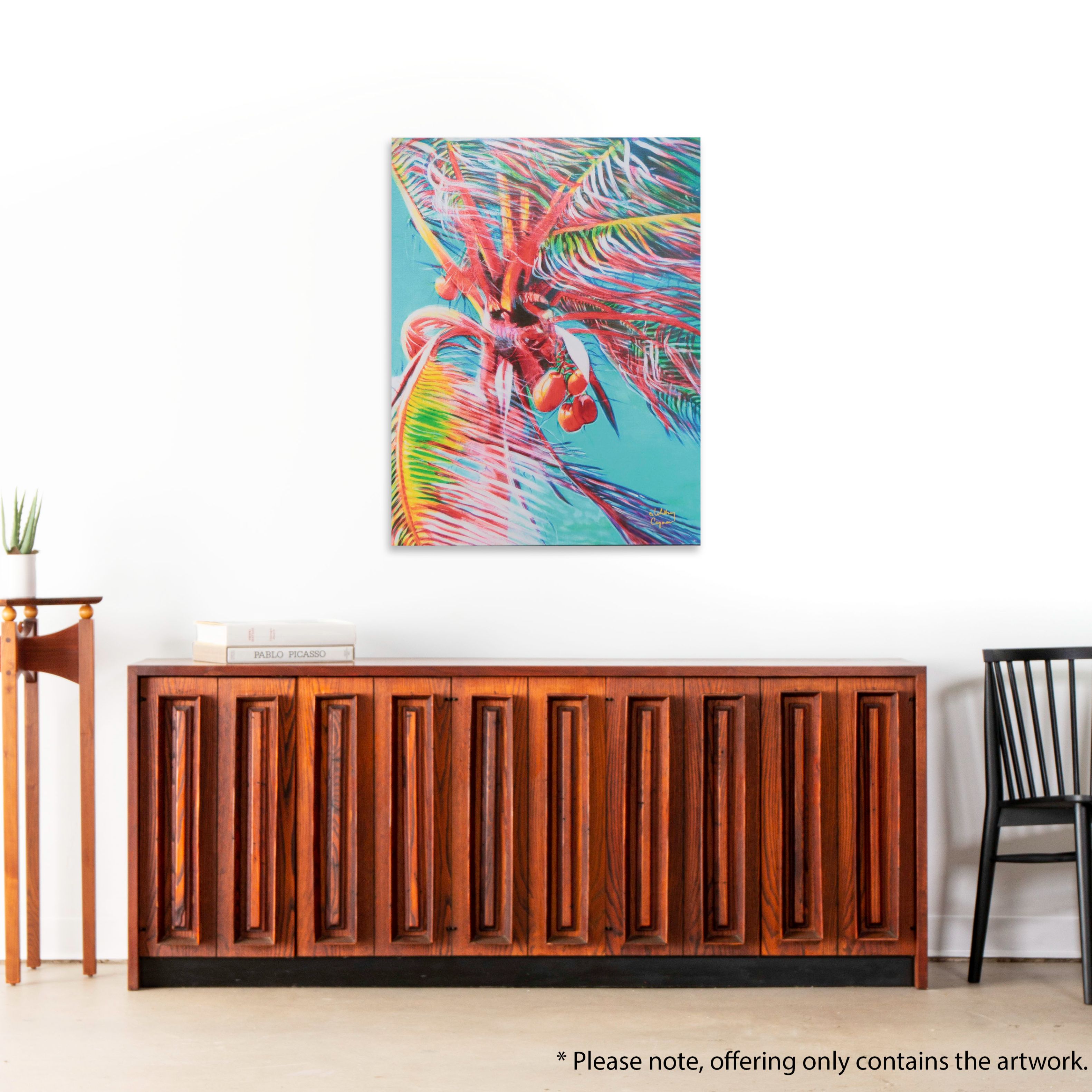 Giclée After CE Whitney "Red Palm"