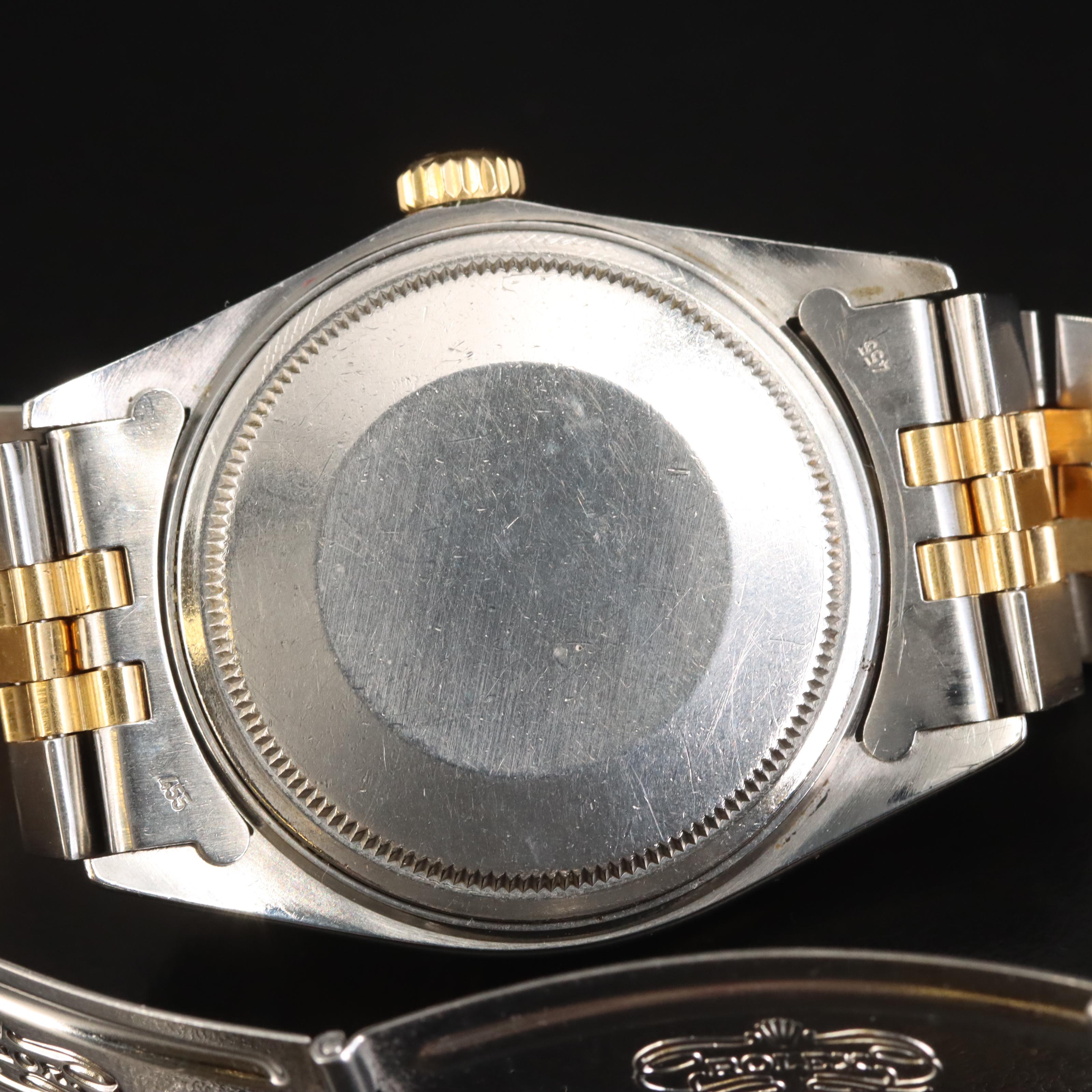 1986 Rolex Oyster Perpetual Datejust 18K and Stainless Steel Watch