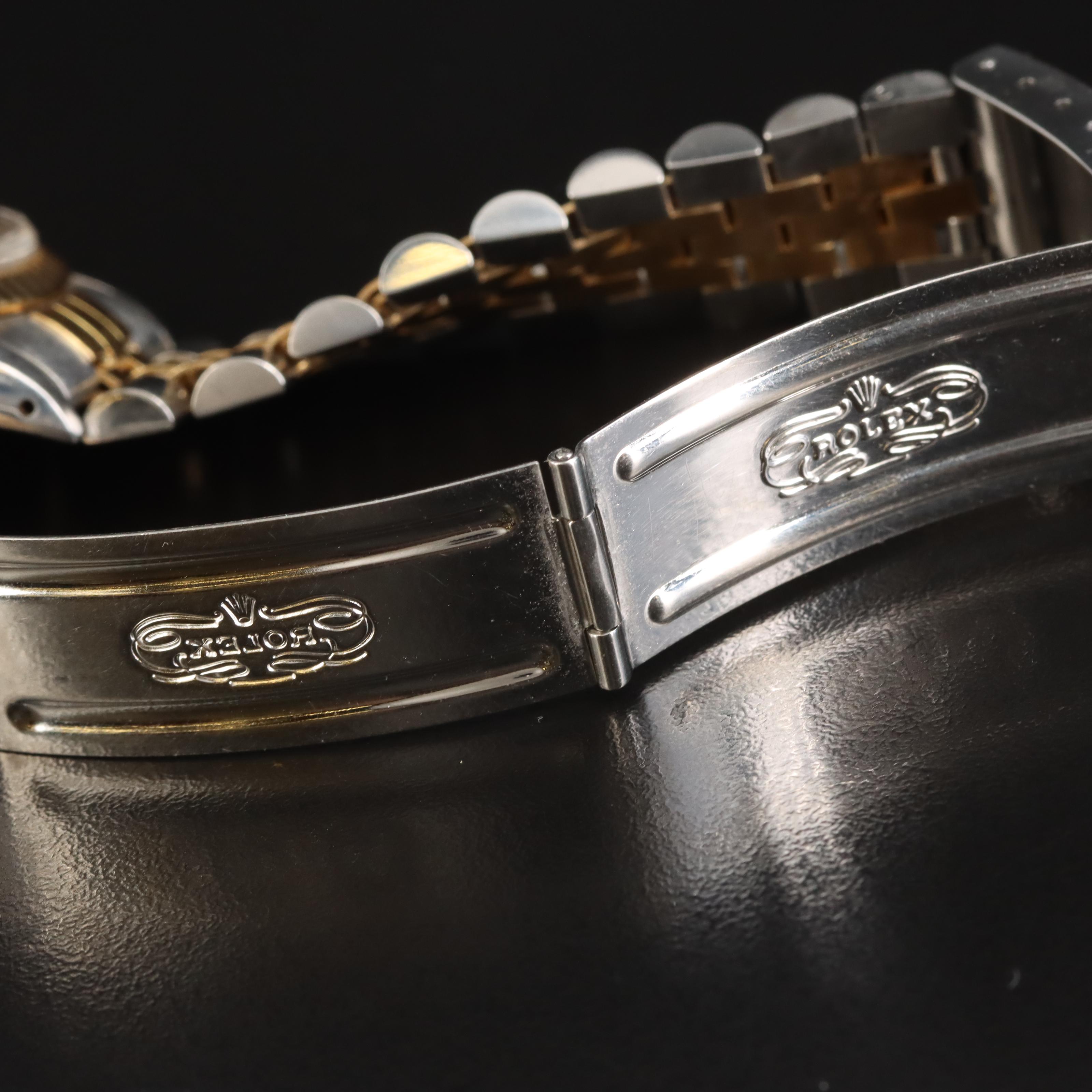 1986 Rolex Oyster Perpetual Datejust 18K and Stainless Steel Watch