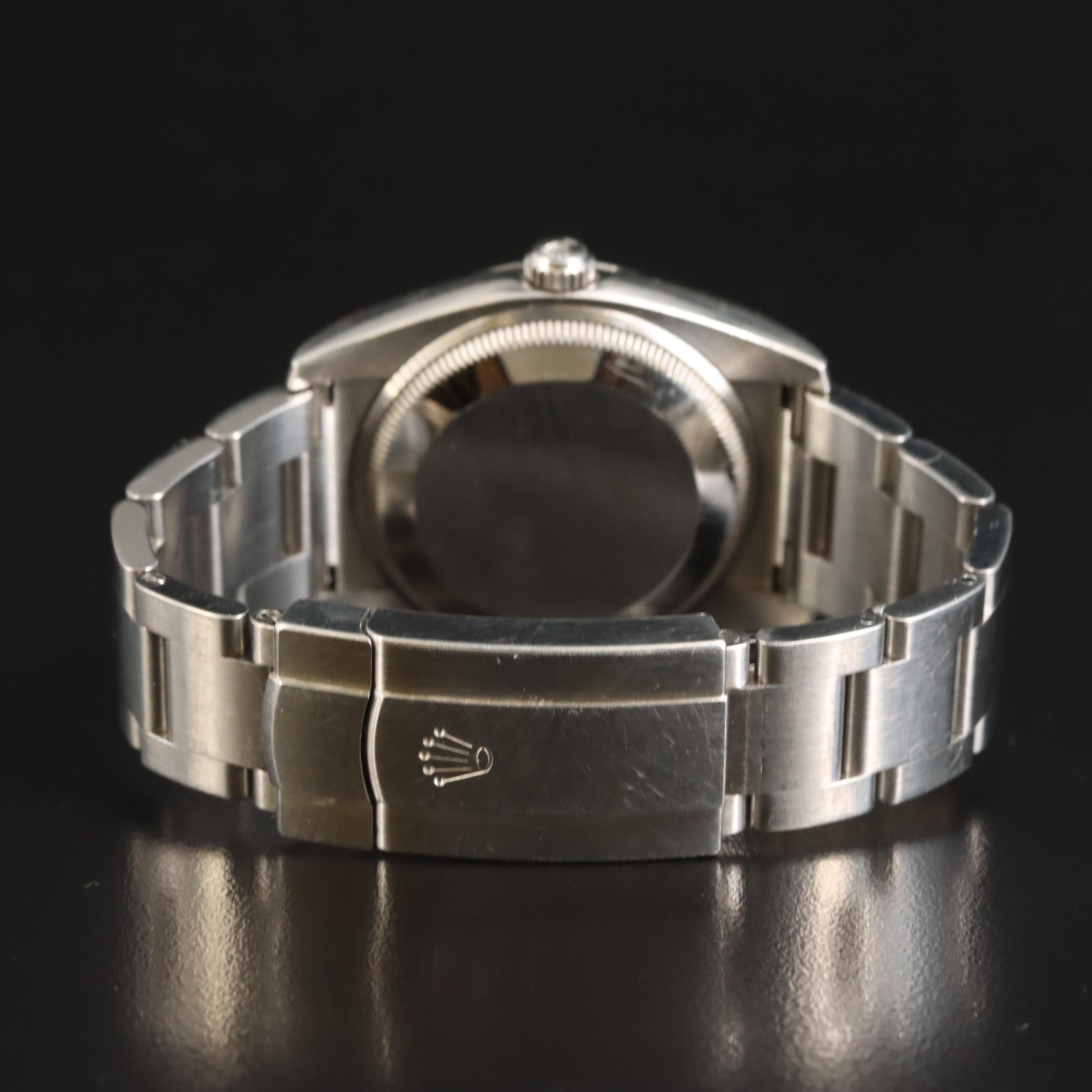 Rolex Oyster Perpetual Air-King Stainless Steel Wriswatch