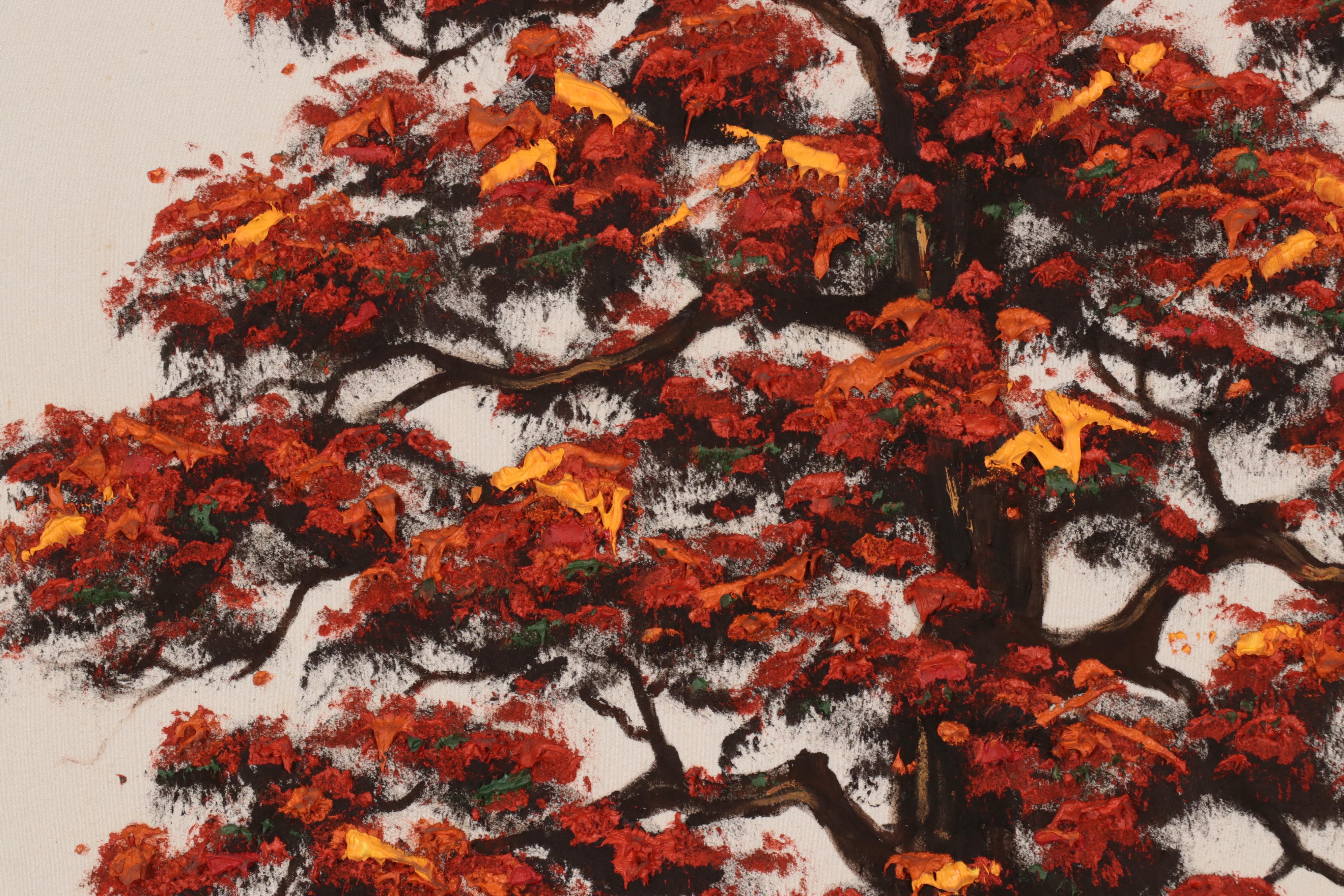 Maury Arboreal Oil Painting