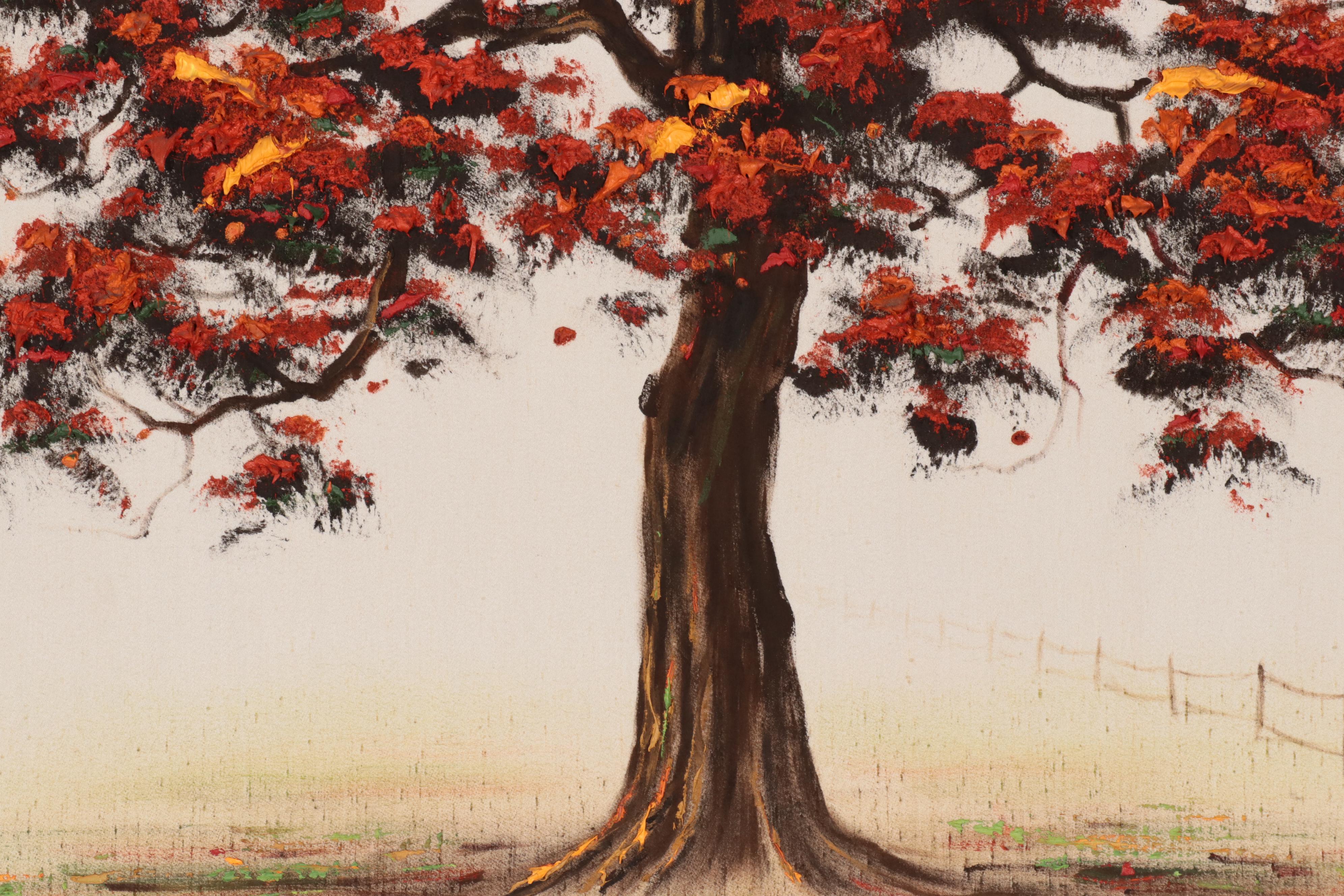 Maury Arboreal Oil Painting