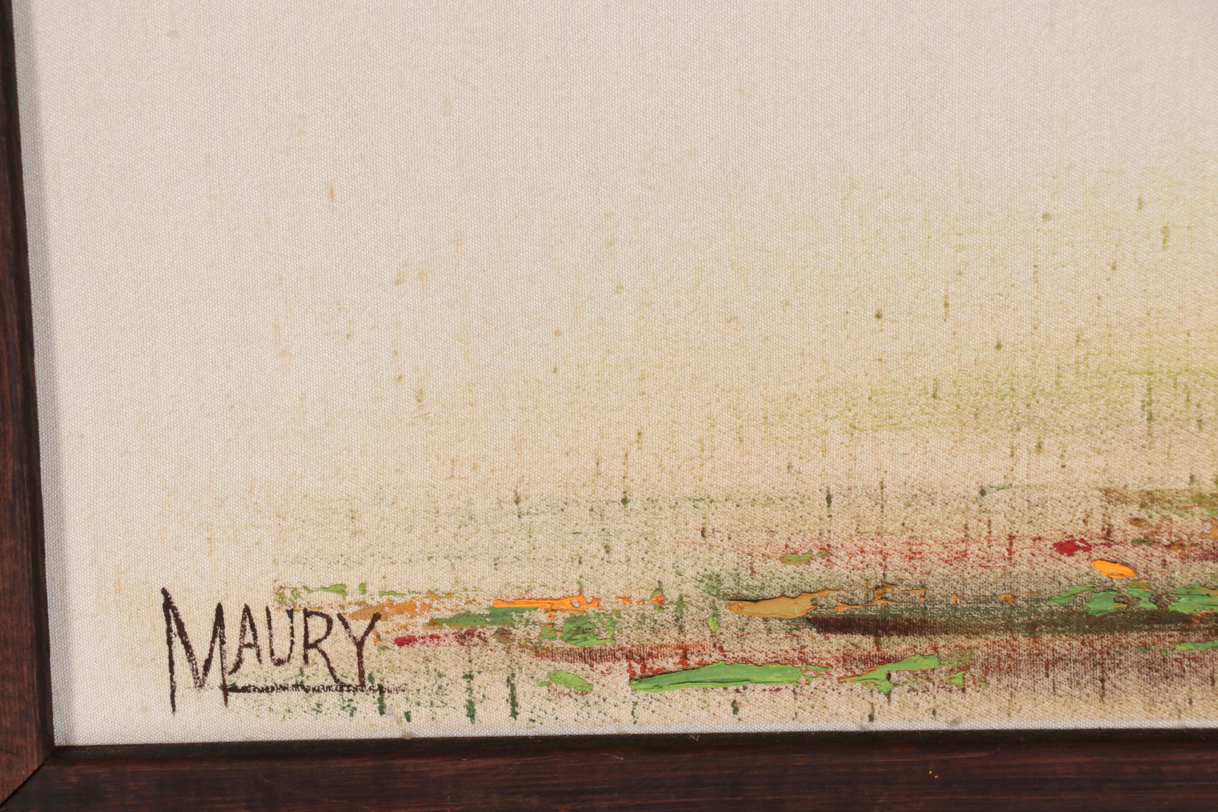 Maury Arboreal Oil Painting