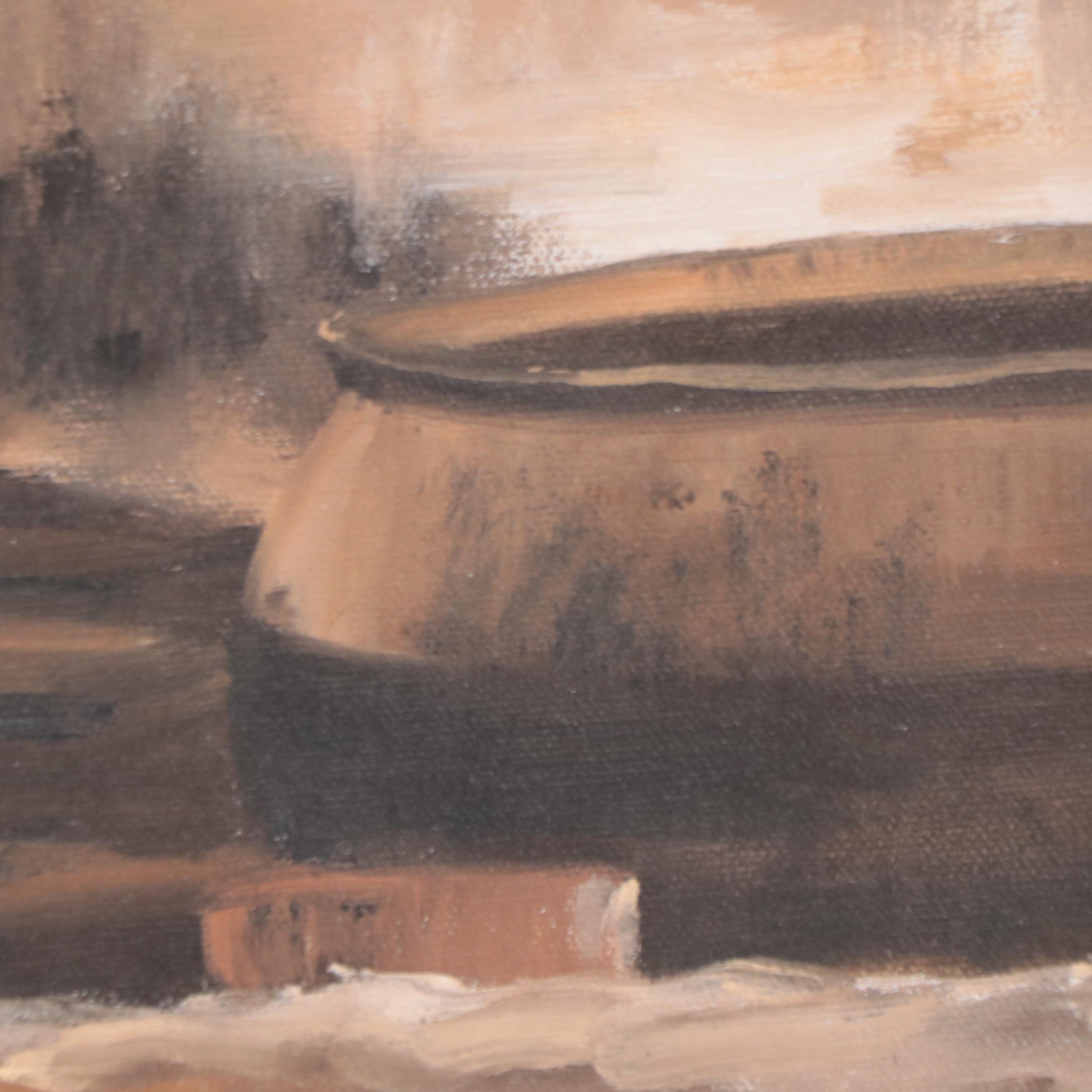 Julie Van Zandt Oil Painting "The Candle Shop"