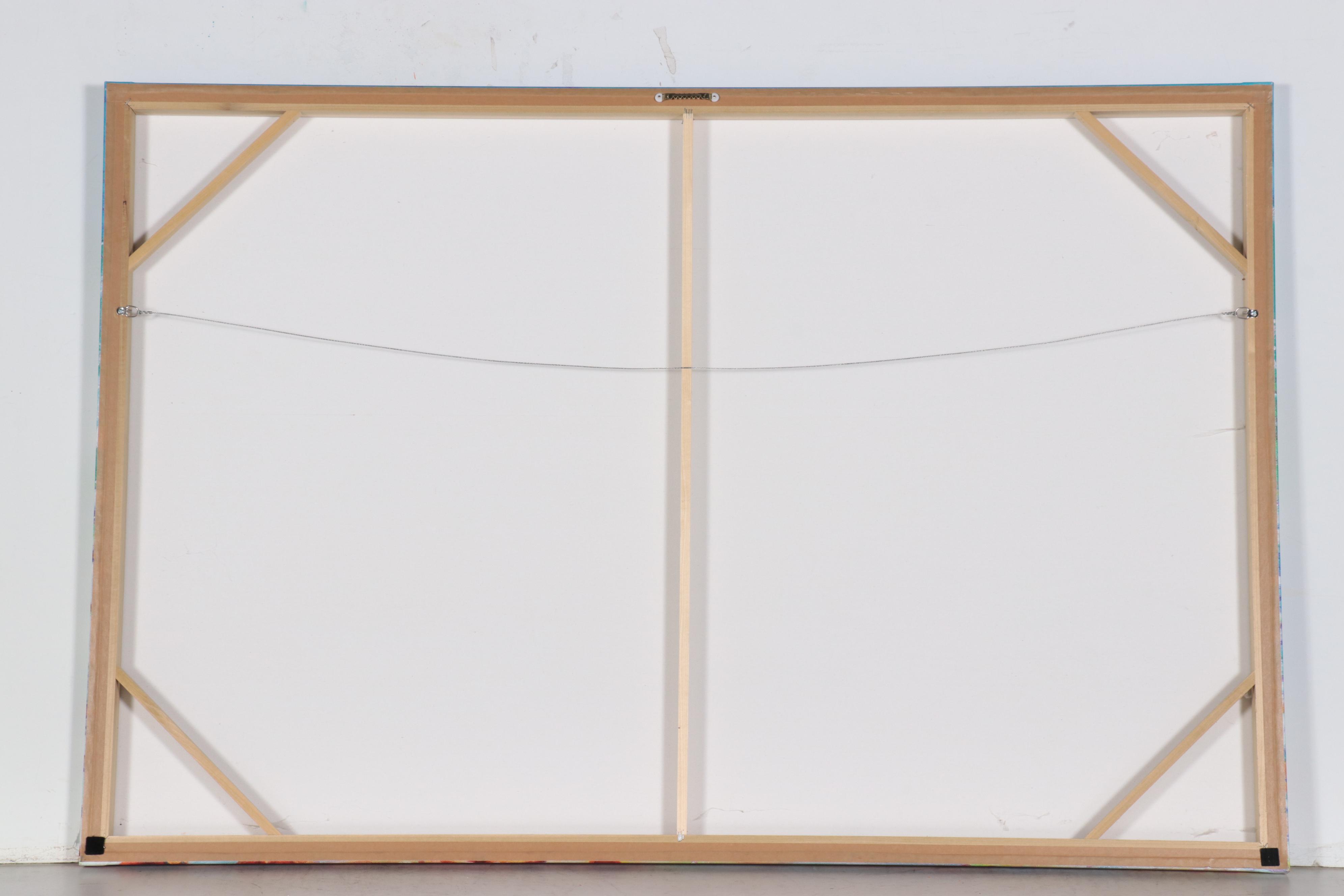 Giclée After CE Whitney "Surf On The Rocks"