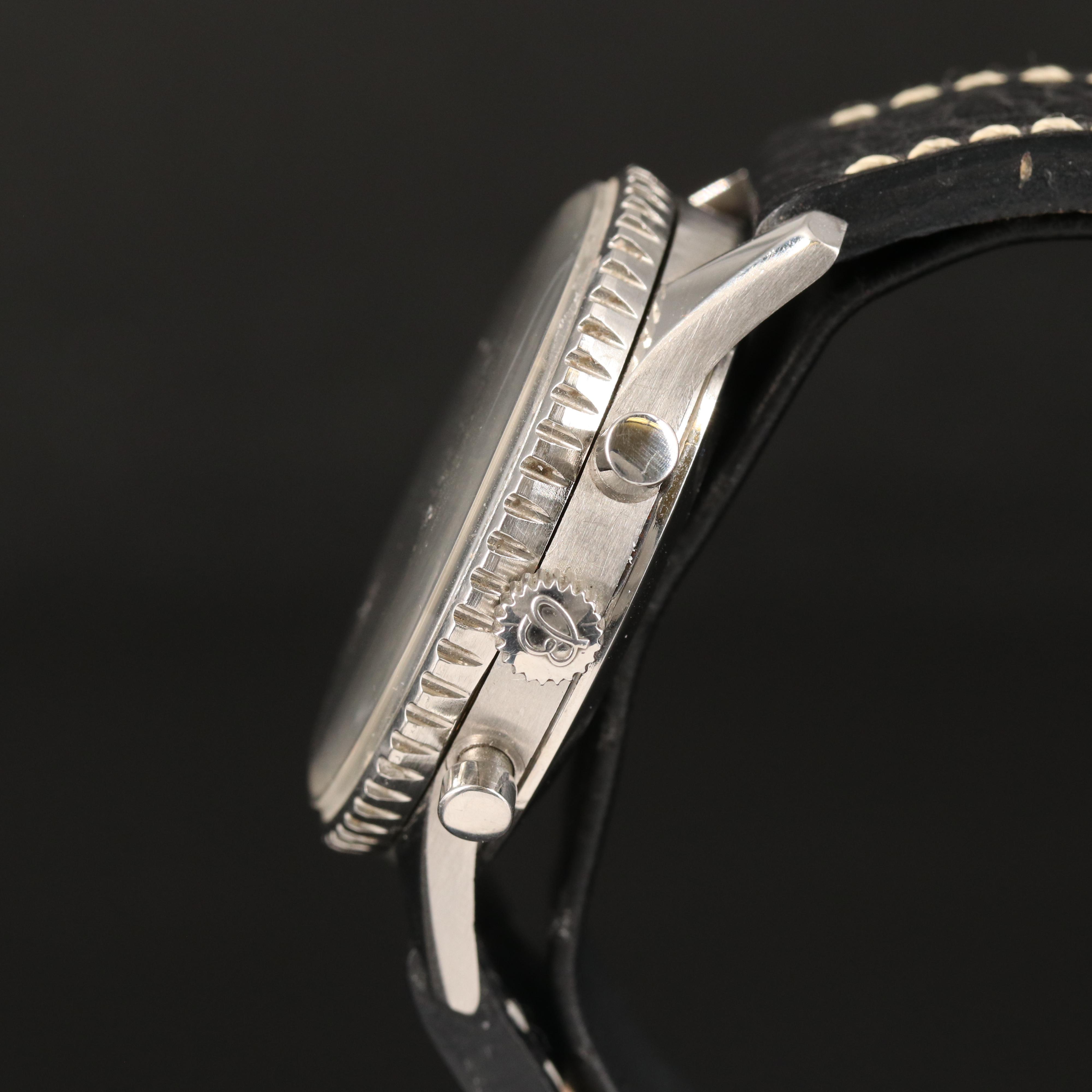 Vintage Breitling Navitimer Aopa Manual Wind Watch