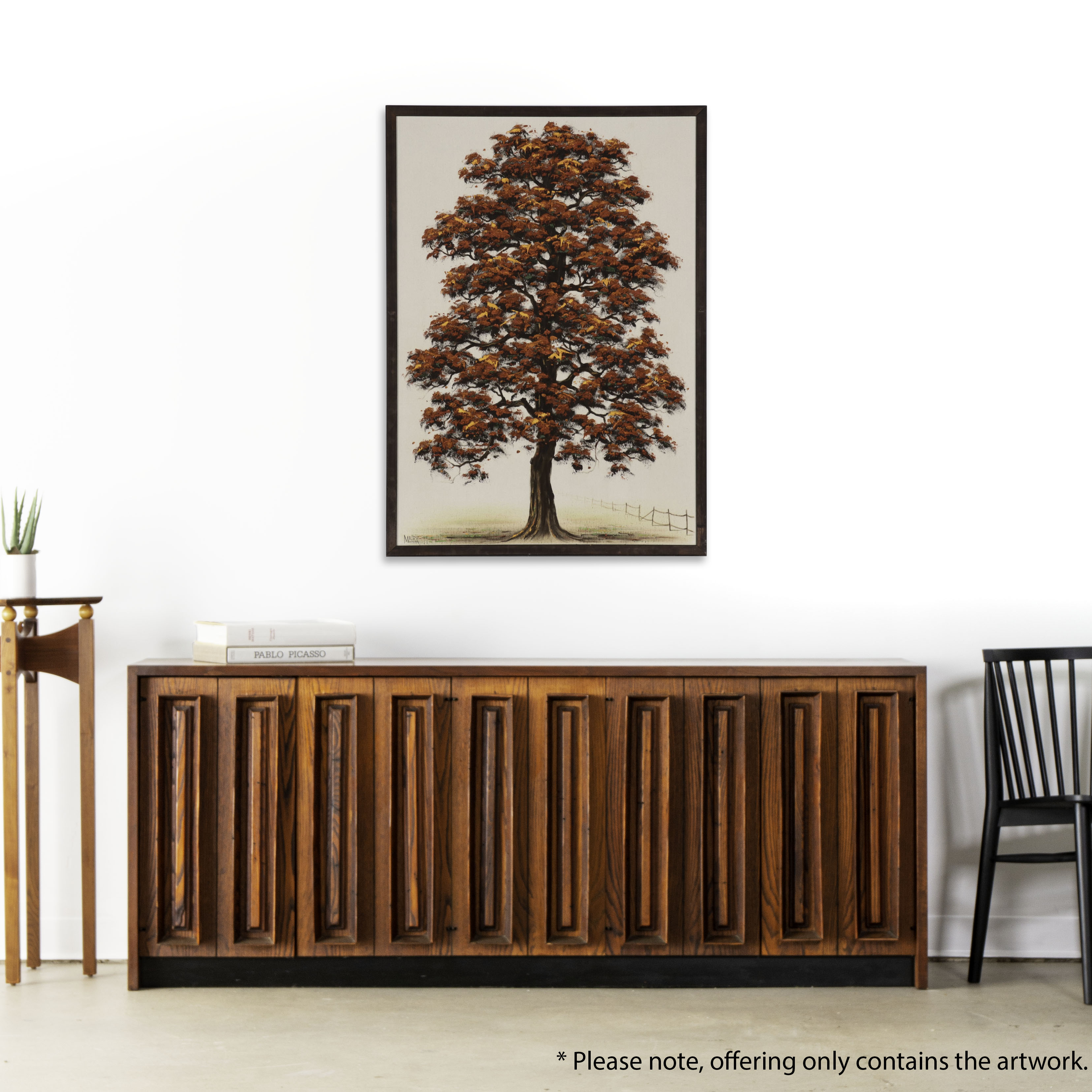 Maury Arboreal Oil Painting