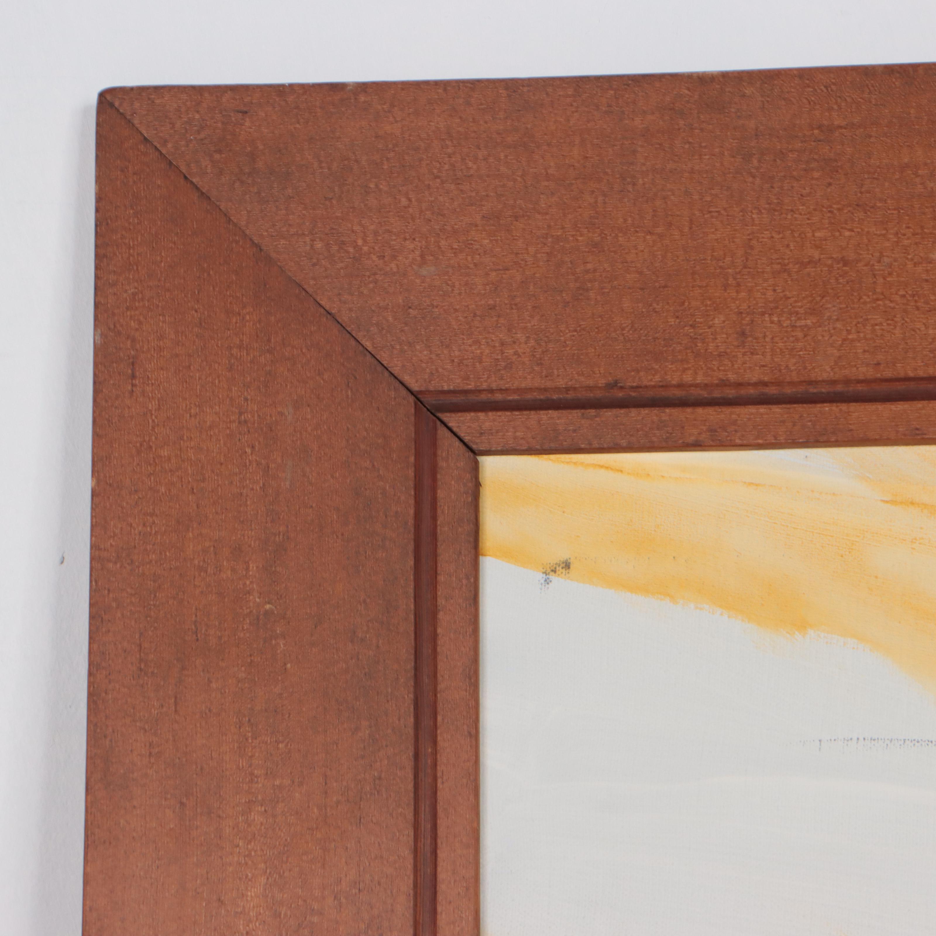 Oil Painting "Les and Edna Askew," 1976