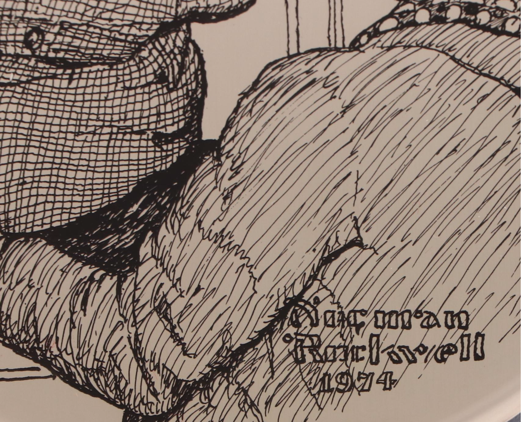 Franklin Mint "Hanging the Wreath" and "Home for Christmas" Sterling Plates