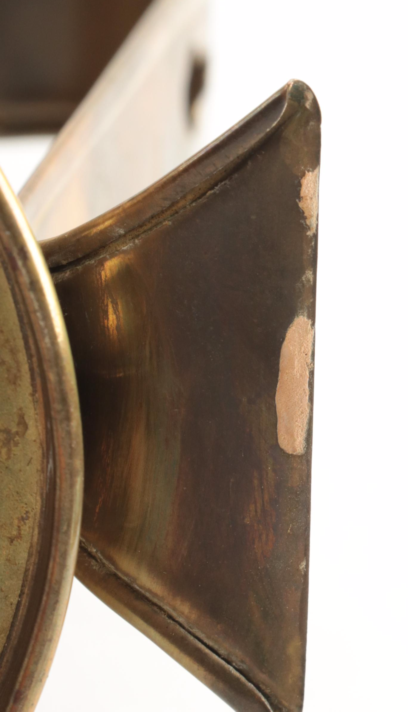 Brass Fire Starter, Squeeze Bulb Car Horn and Candlesticks with Other Items