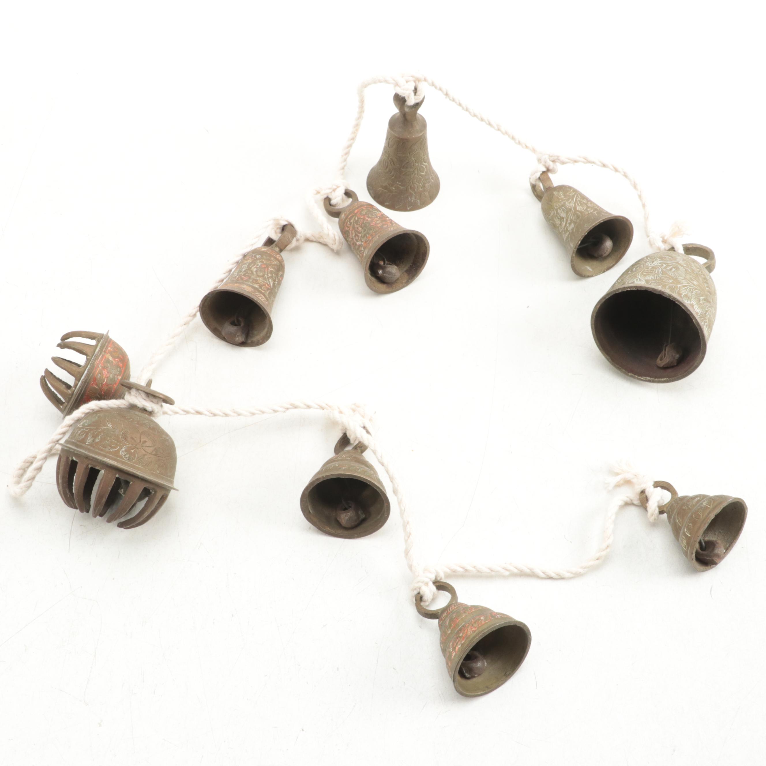 Brass Fire Starter, Squeeze Bulb Car Horn and Candlesticks with Other Items