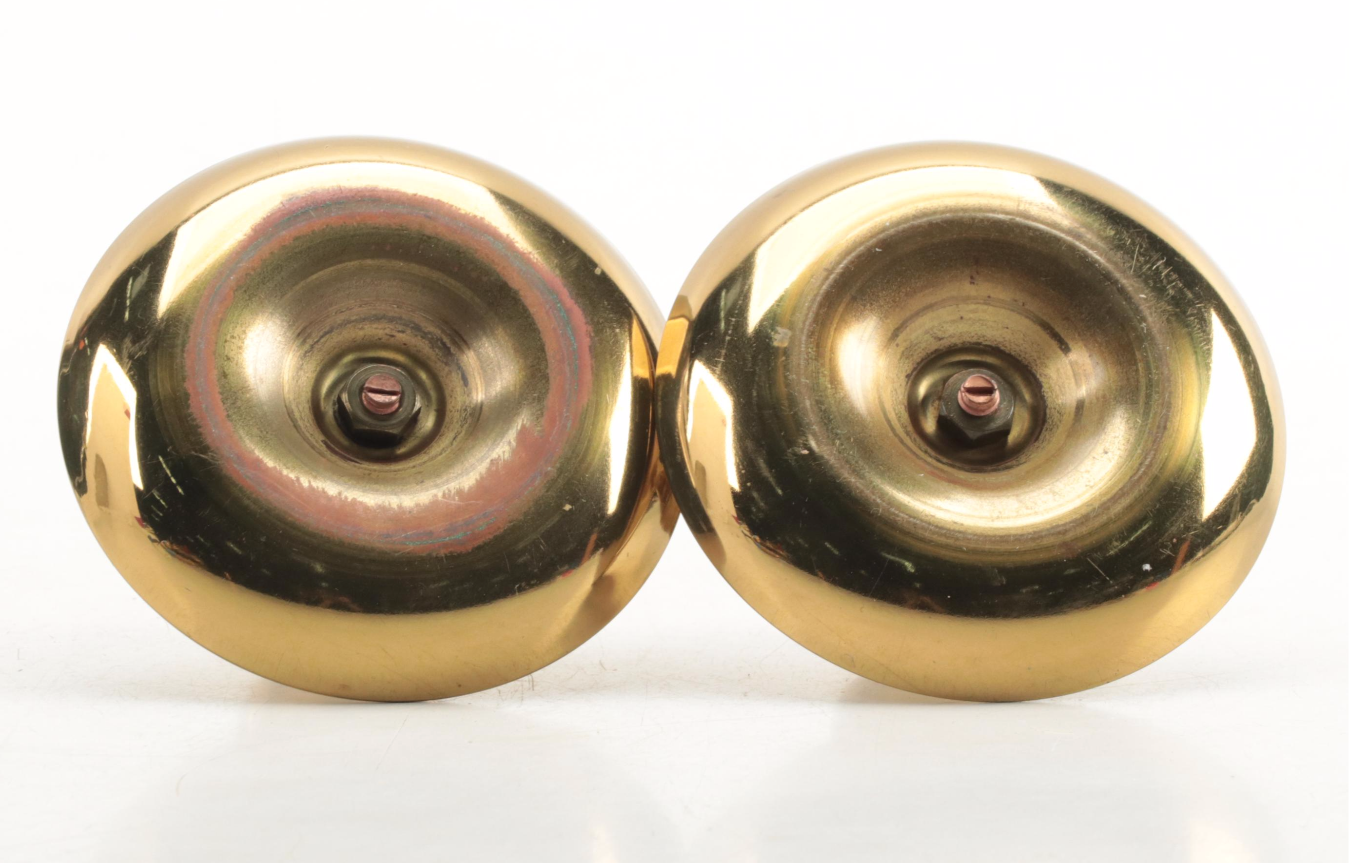 Brass Fire Starter, Squeeze Bulb Car Horn and Candlesticks with Other Items