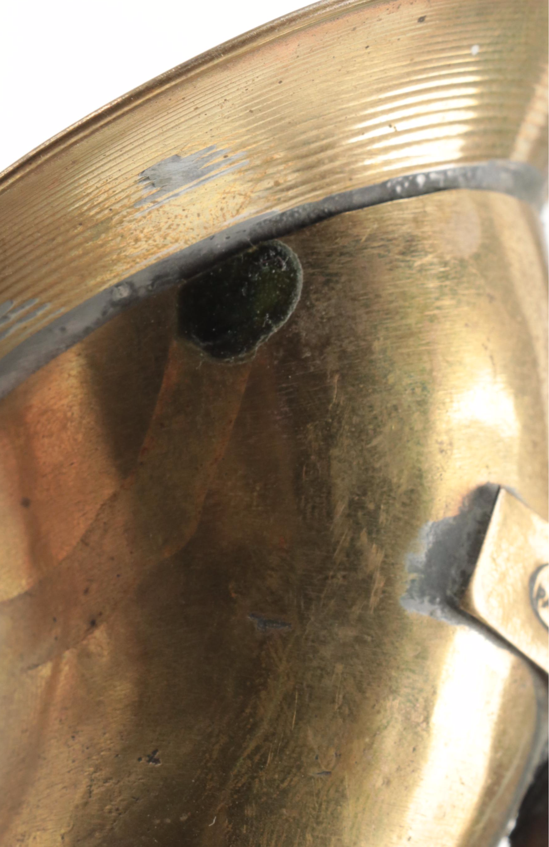 Brass Fire Starter, Squeeze Bulb Car Horn and Candlesticks with Other Items