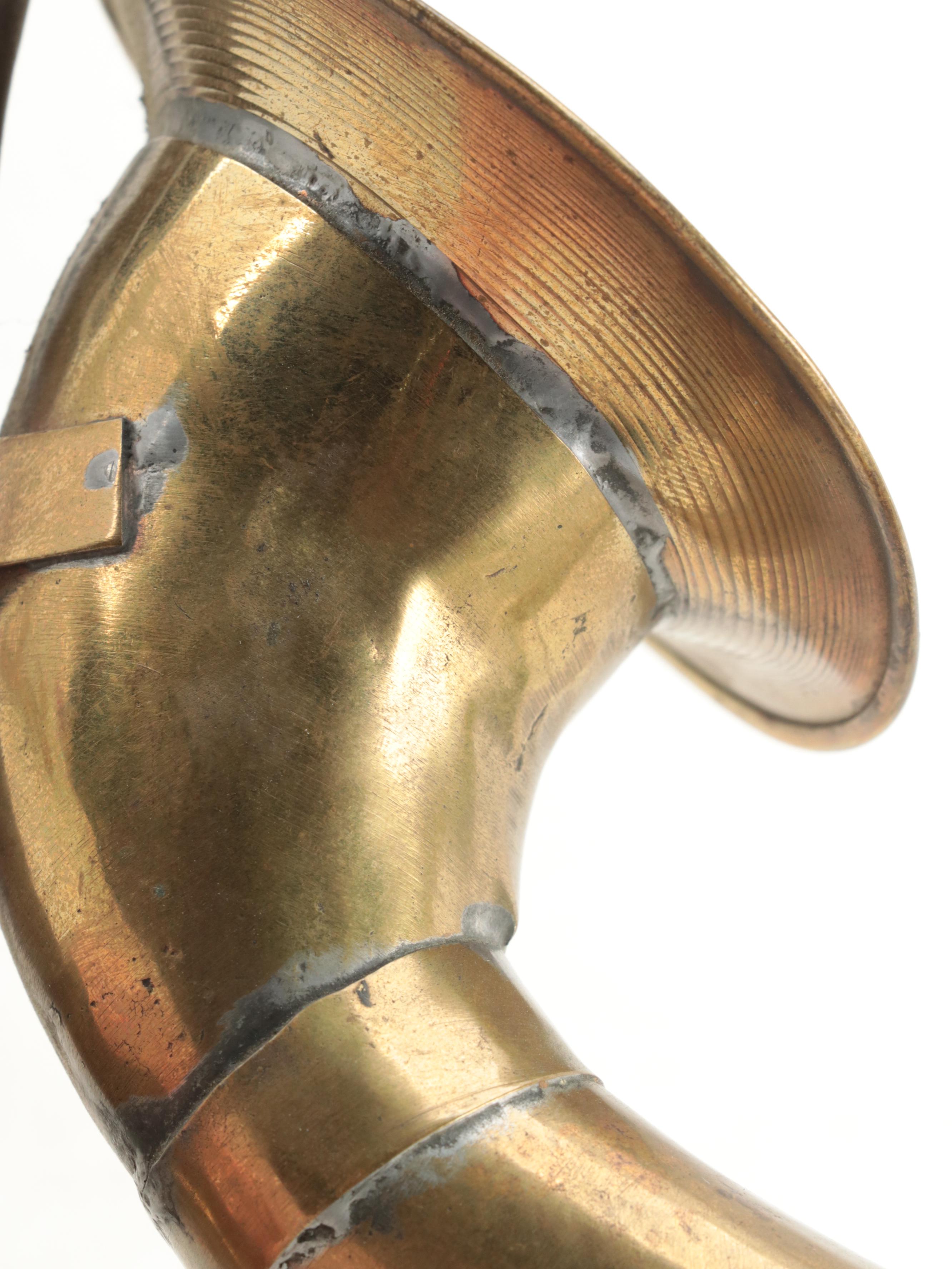 Brass Fire Starter, Squeeze Bulb Car Horn and Candlesticks with Other Items