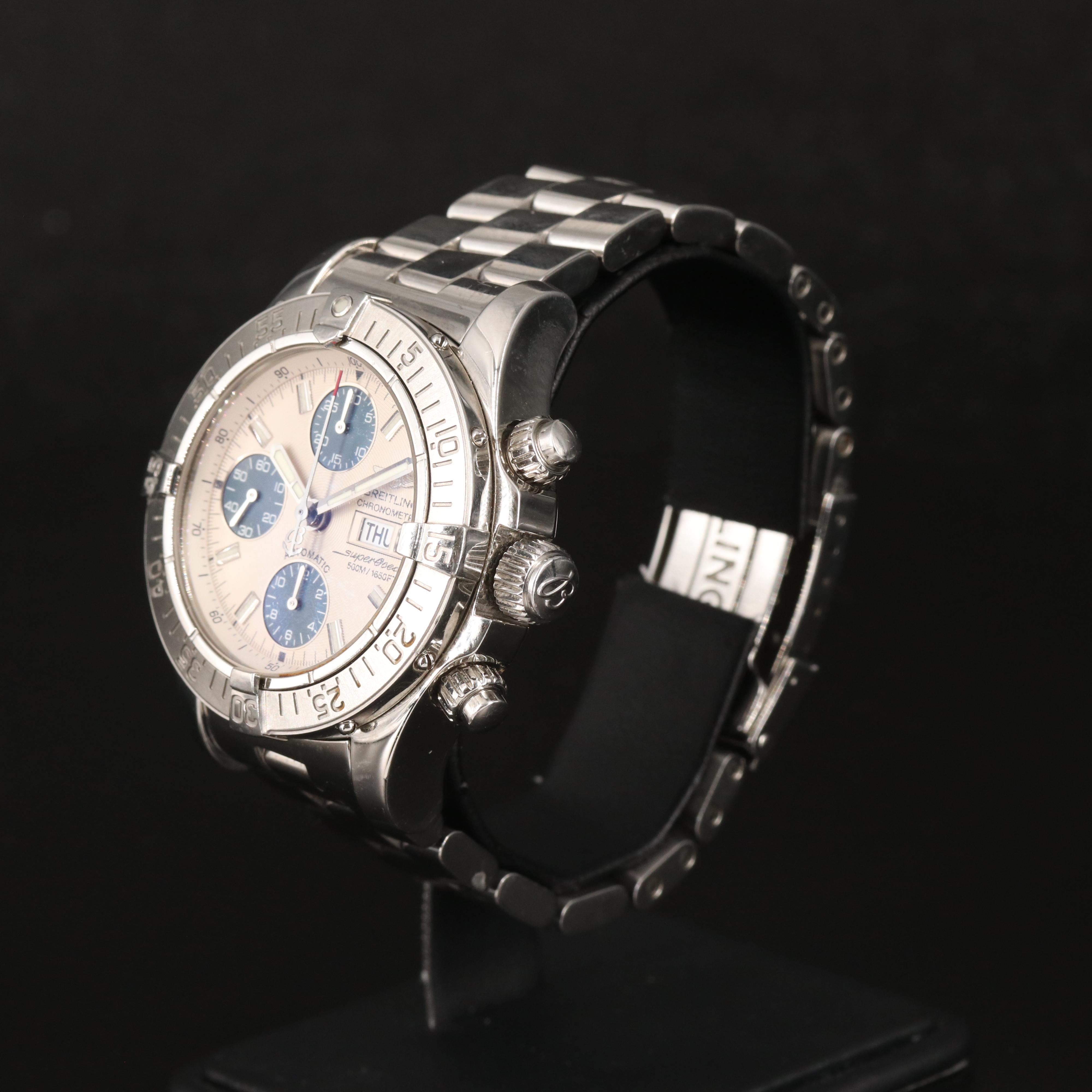 Breitling Superocean 500 Stainless Steel Watch