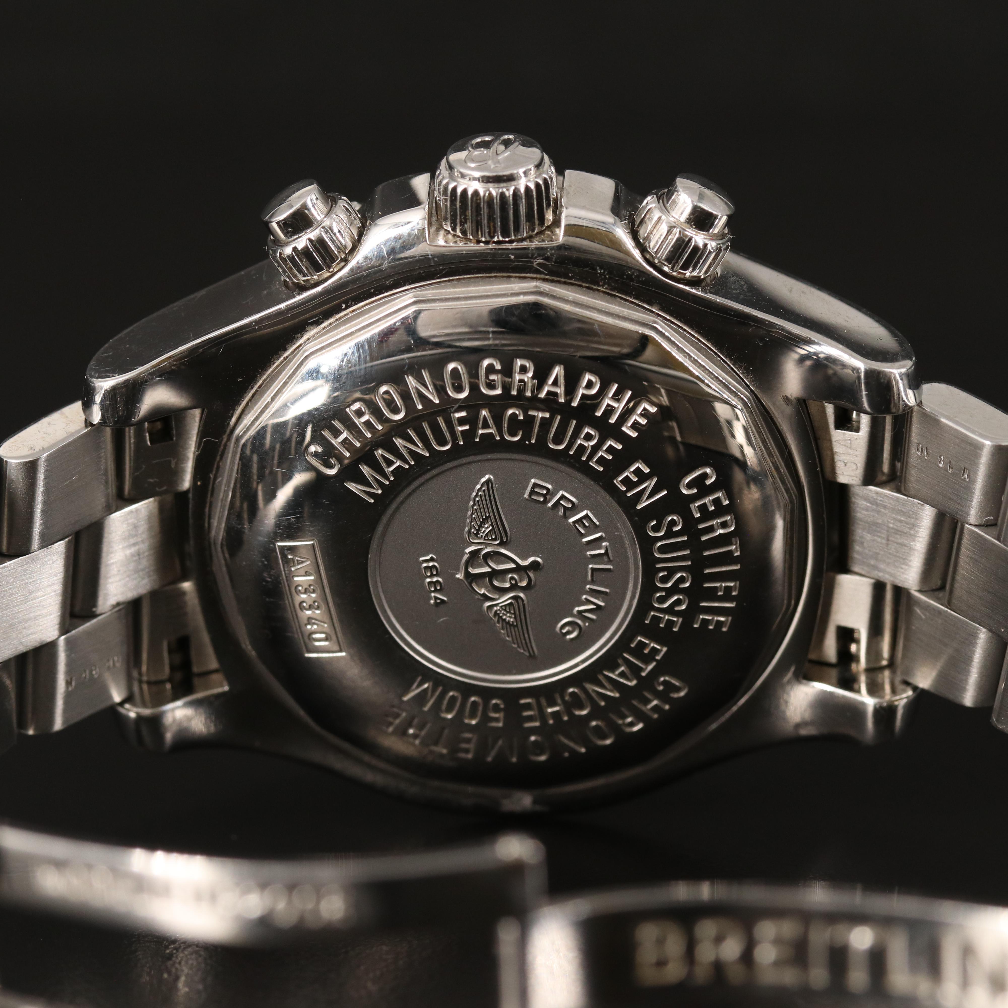 Breitling Superocean 500 Stainless Steel Watch