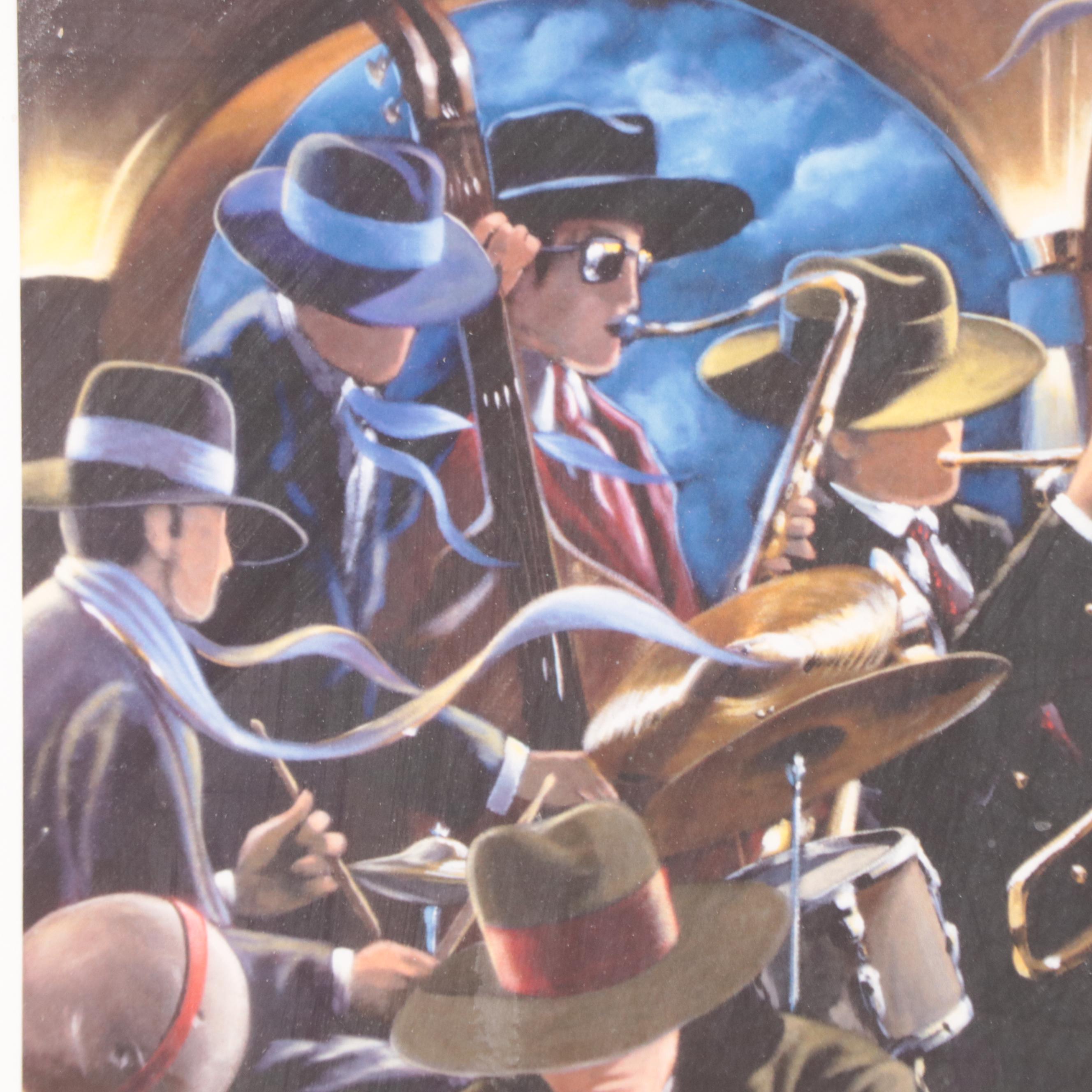 Victor Ostrovsky Giclée "End Game," 21st Century