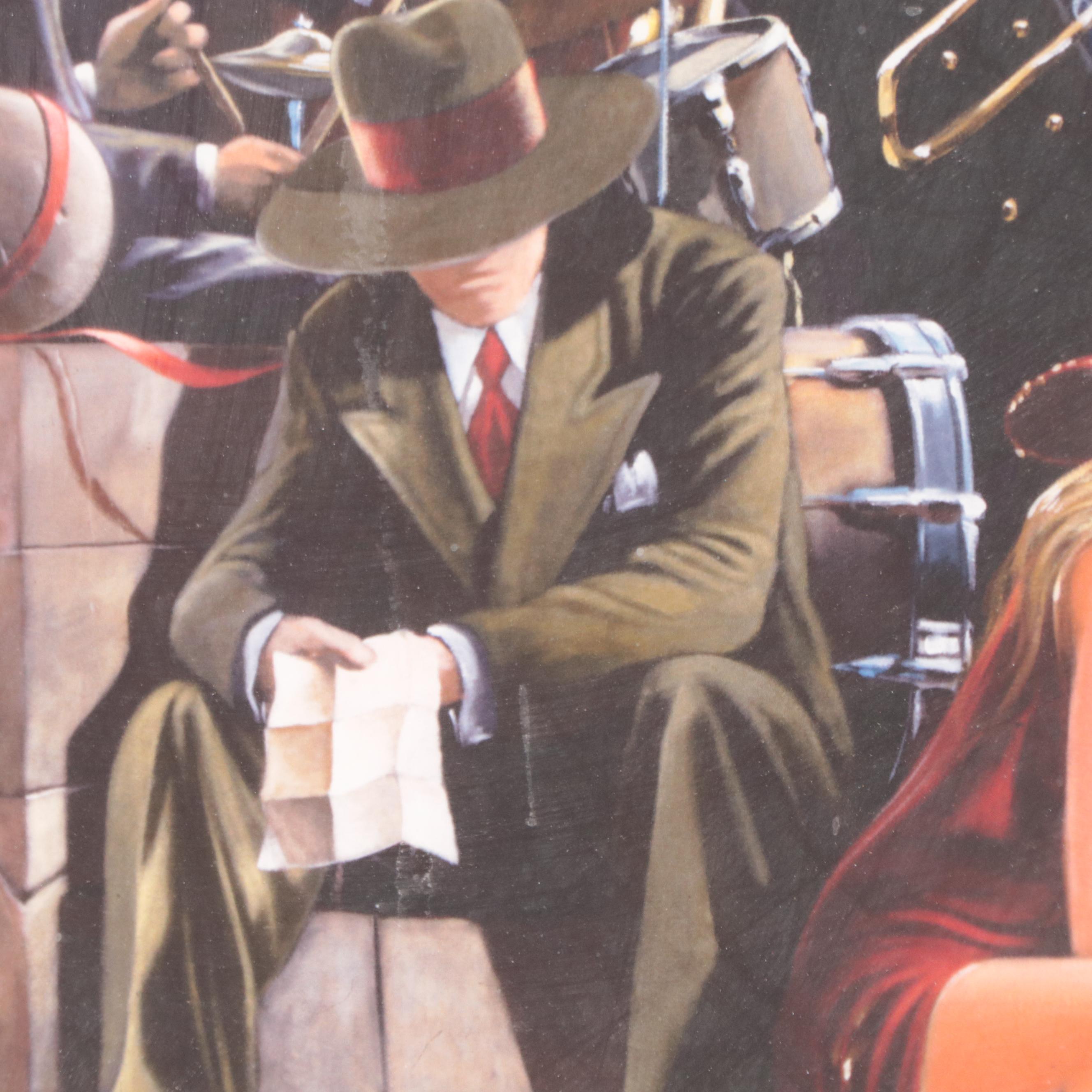 Victor Ostrovsky Giclée "End Game," 21st Century