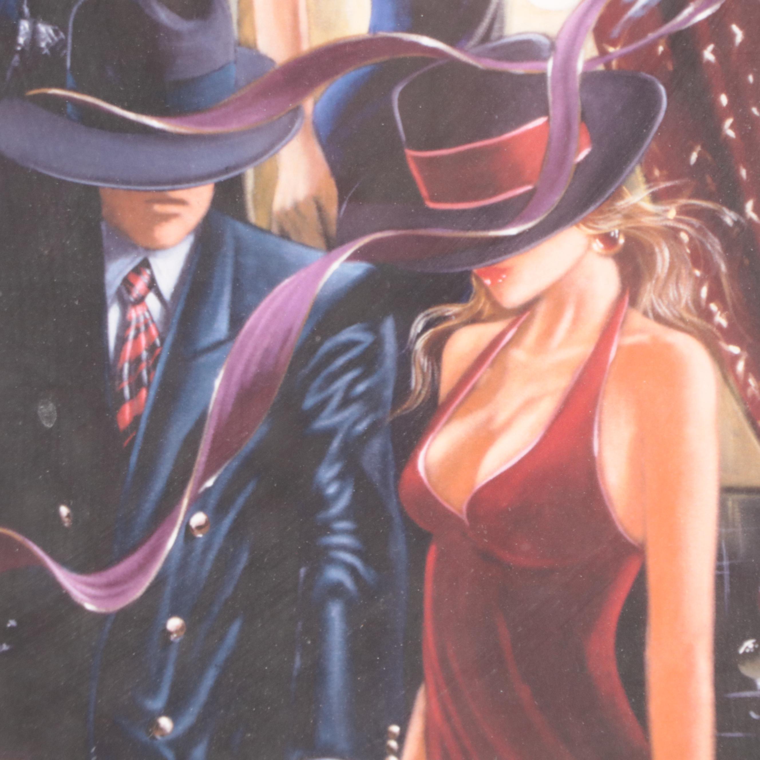 Victor Ostrovsky Giclée "End Game," 21st Century