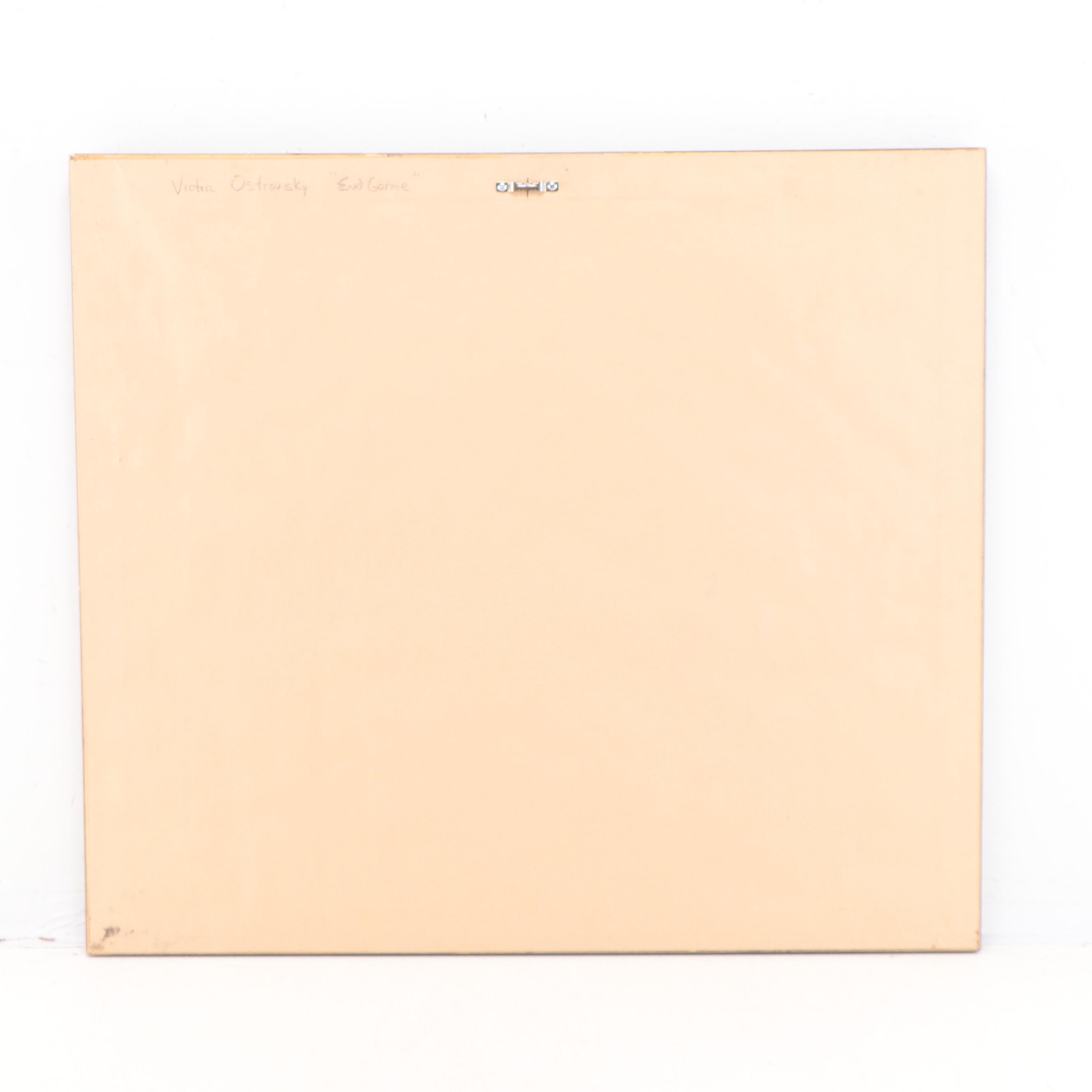 Victor Ostrovsky Giclée "End Game," 21st Century