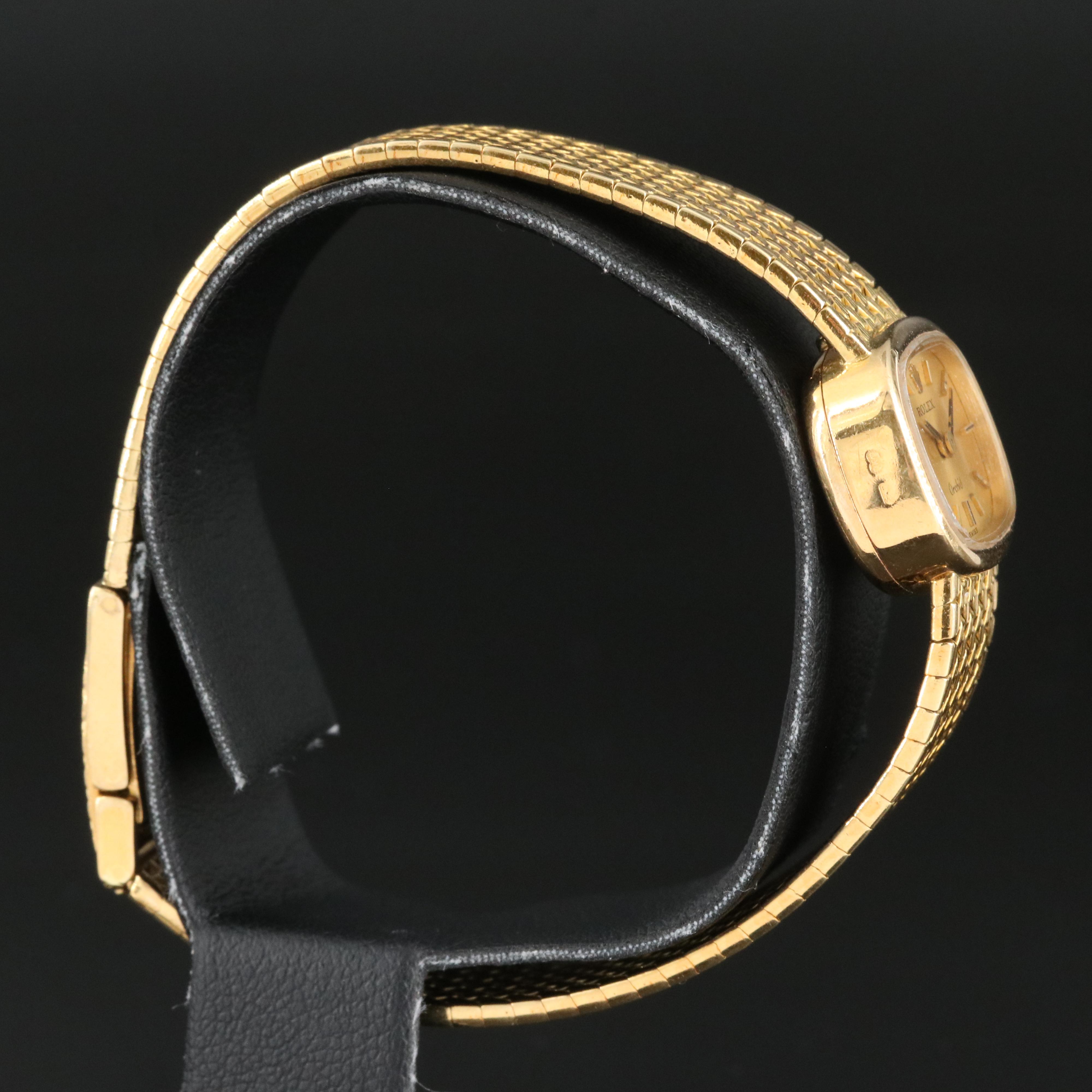 Vintage 18K Rolex Orchid Watch