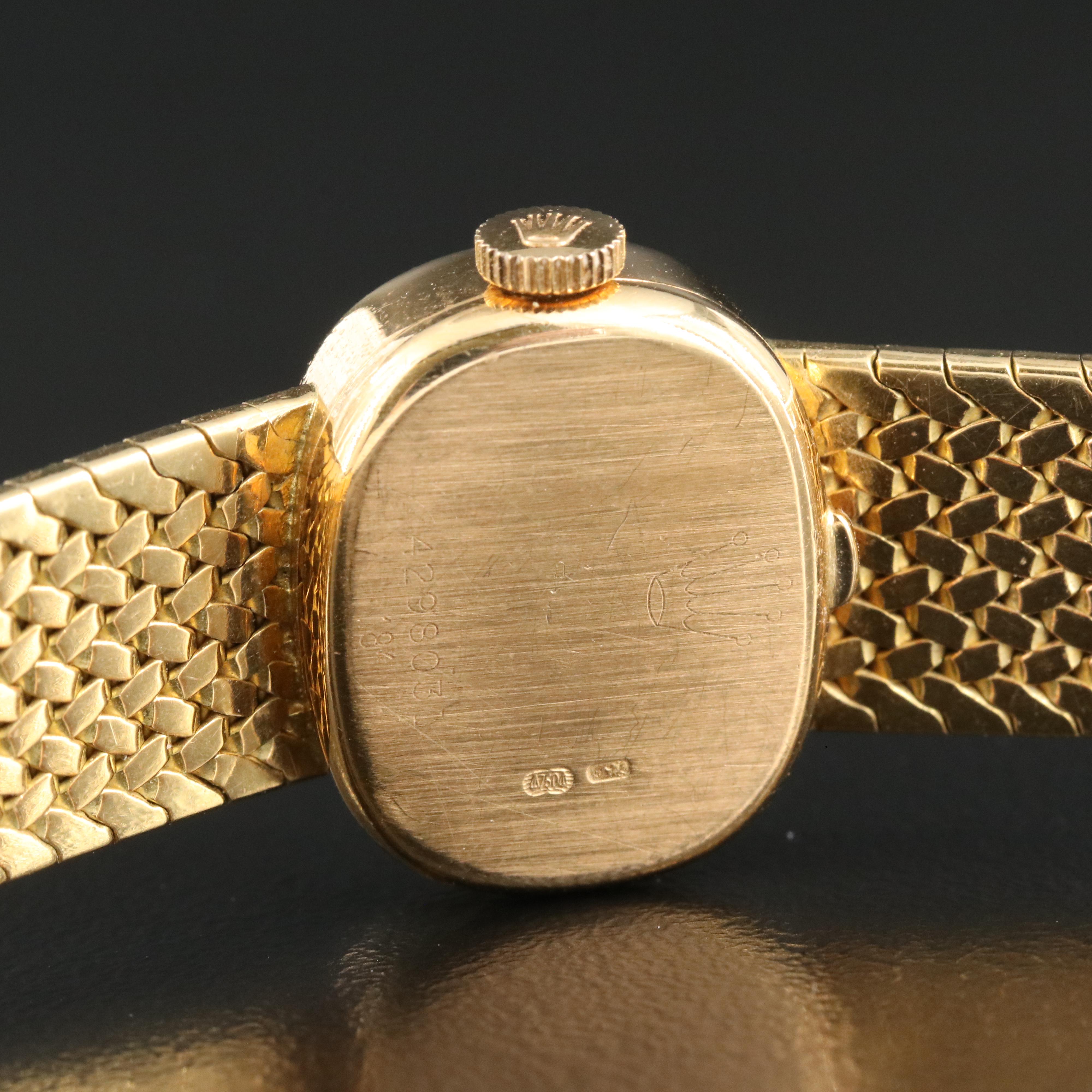 Vintage 18K Rolex Orchid Watch