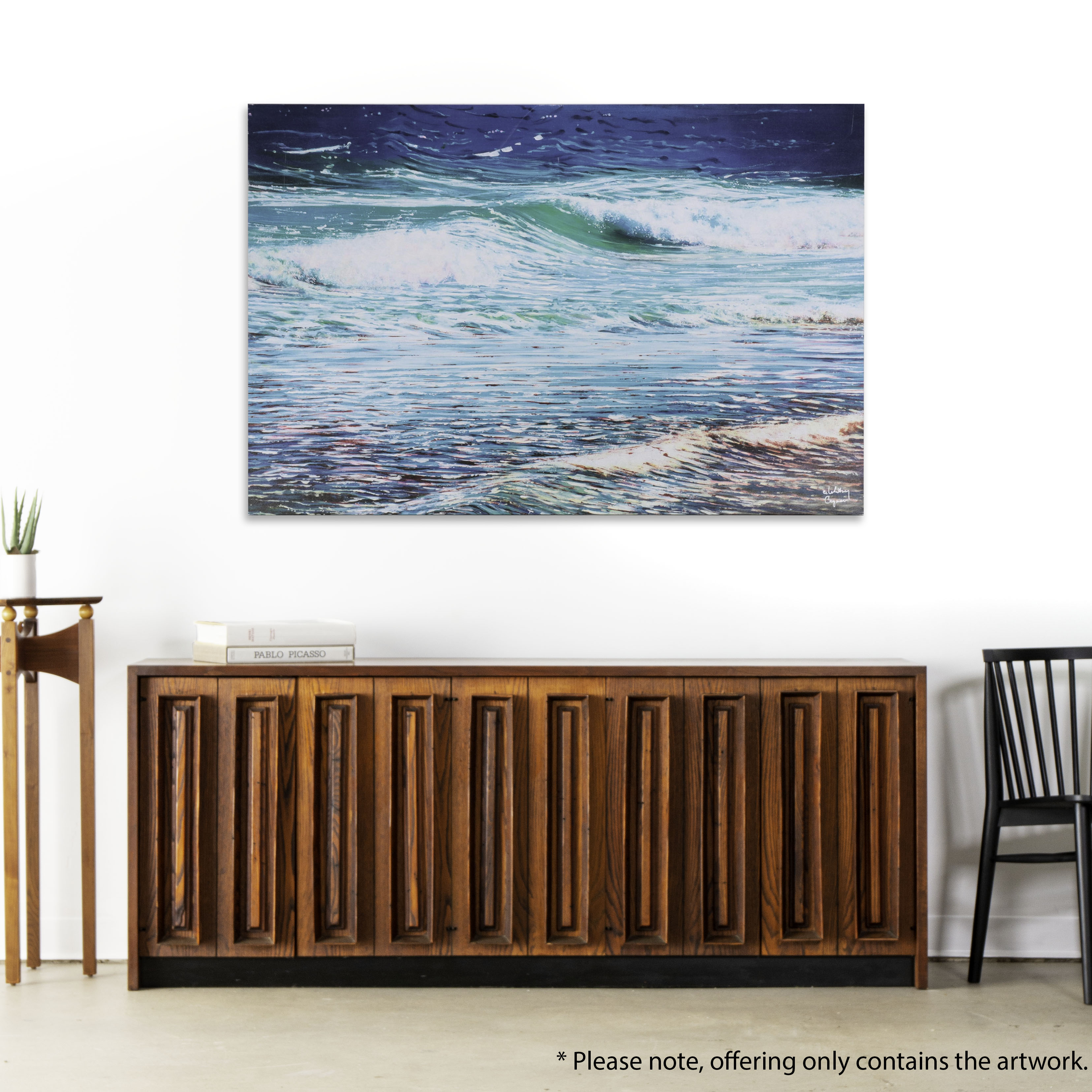 Giclée After CE Whitney "At Breakers Fresh"