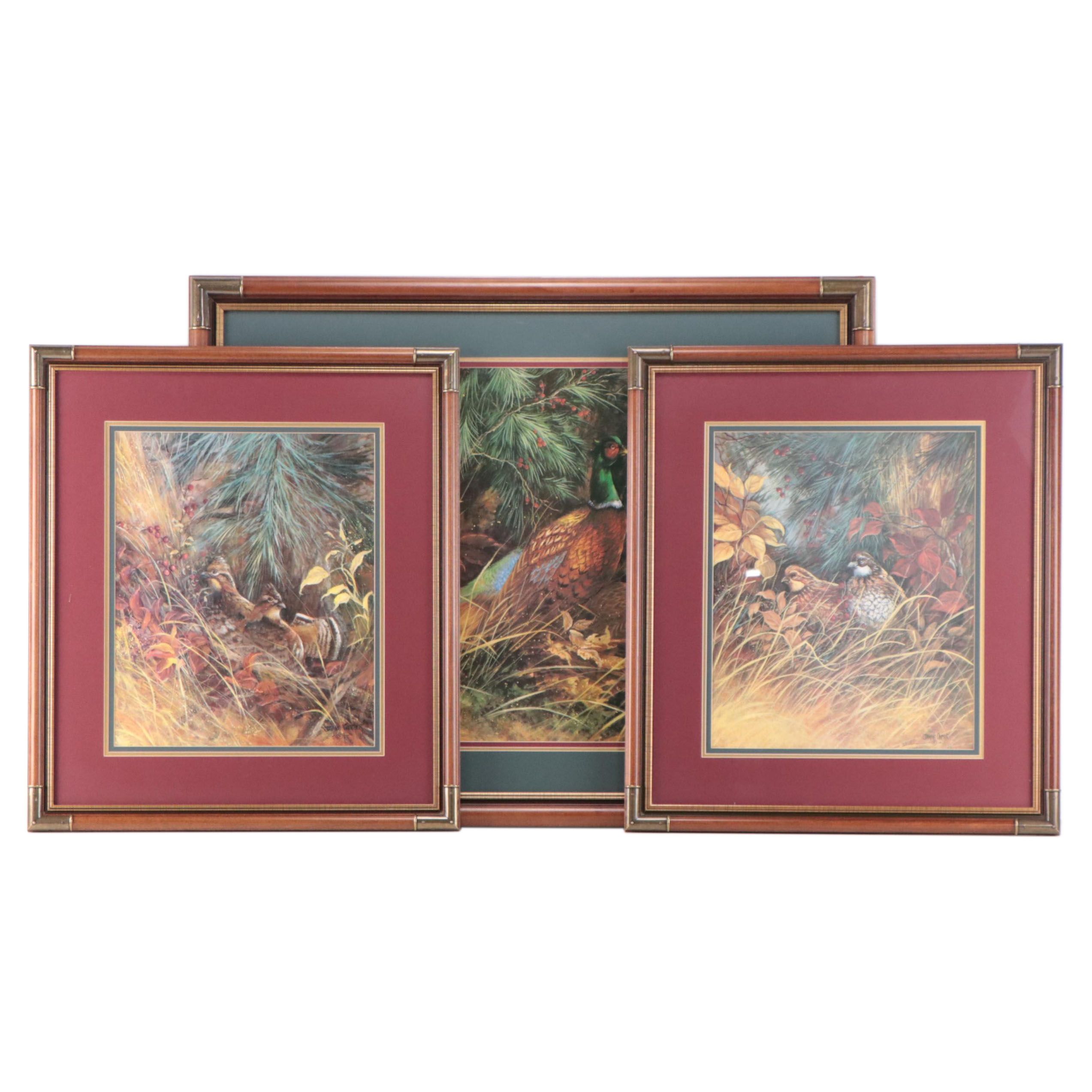 Jamie Carter Offset Lithographs of Birds