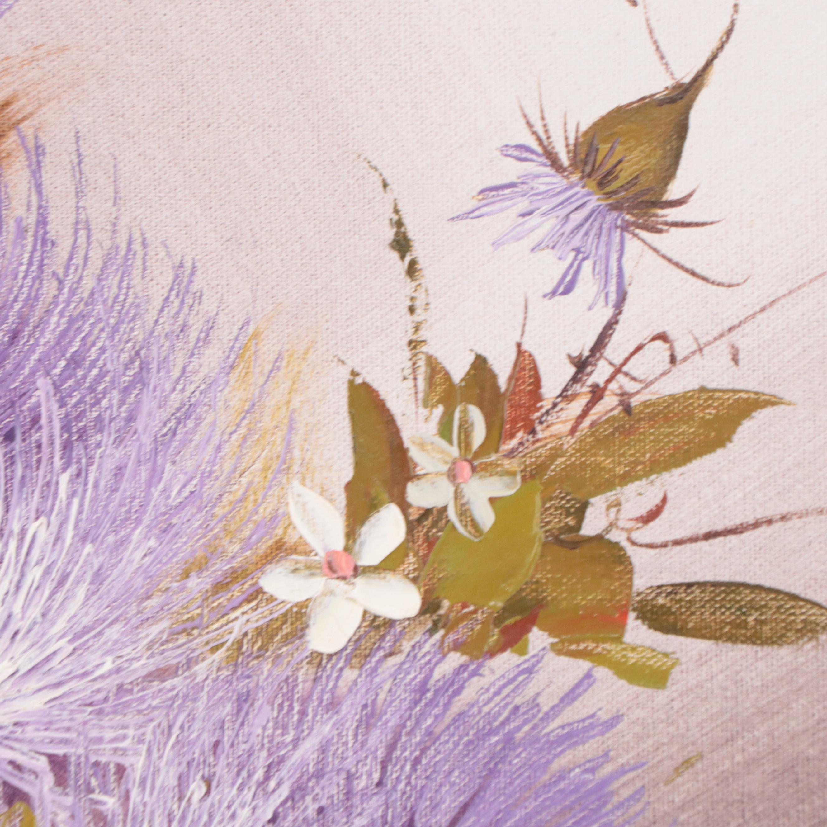 Oil Painting of Floral Still Life