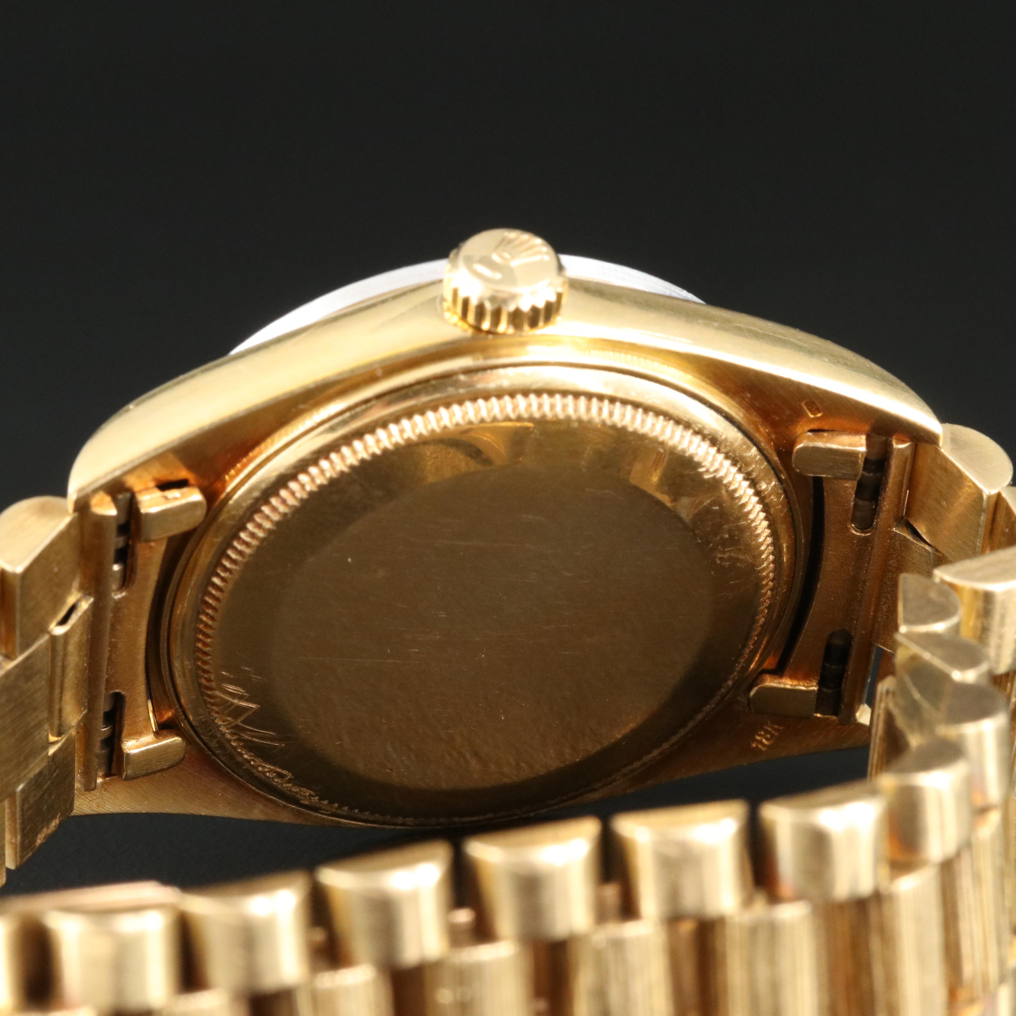 1971 Rolex "Presidental" Diamond Day - Date Platinum and 18K Watch