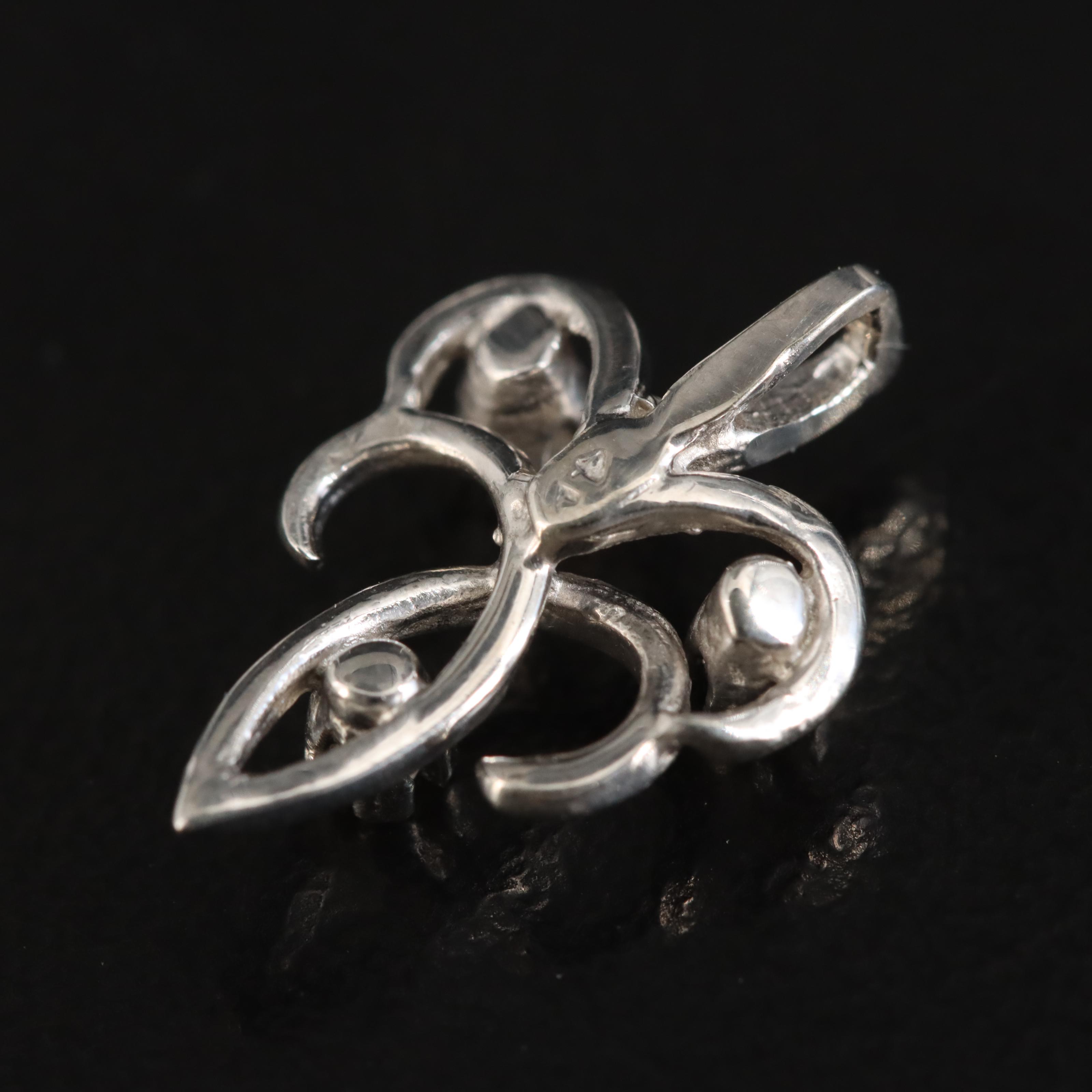 14K 0.03 CTW Diamond Pendant