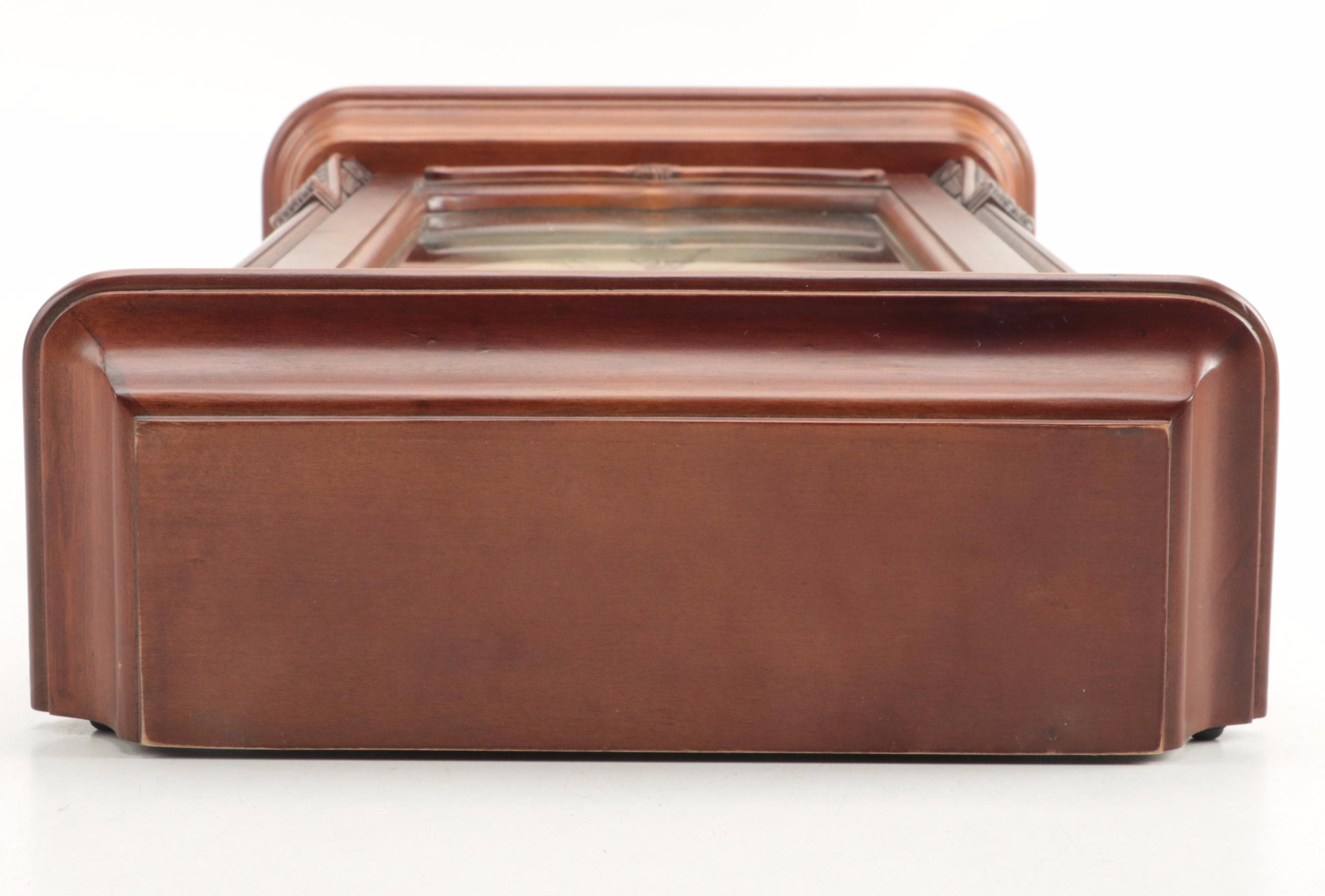 Howard Miller "Henderson" Wall Clock with Cherry Finish