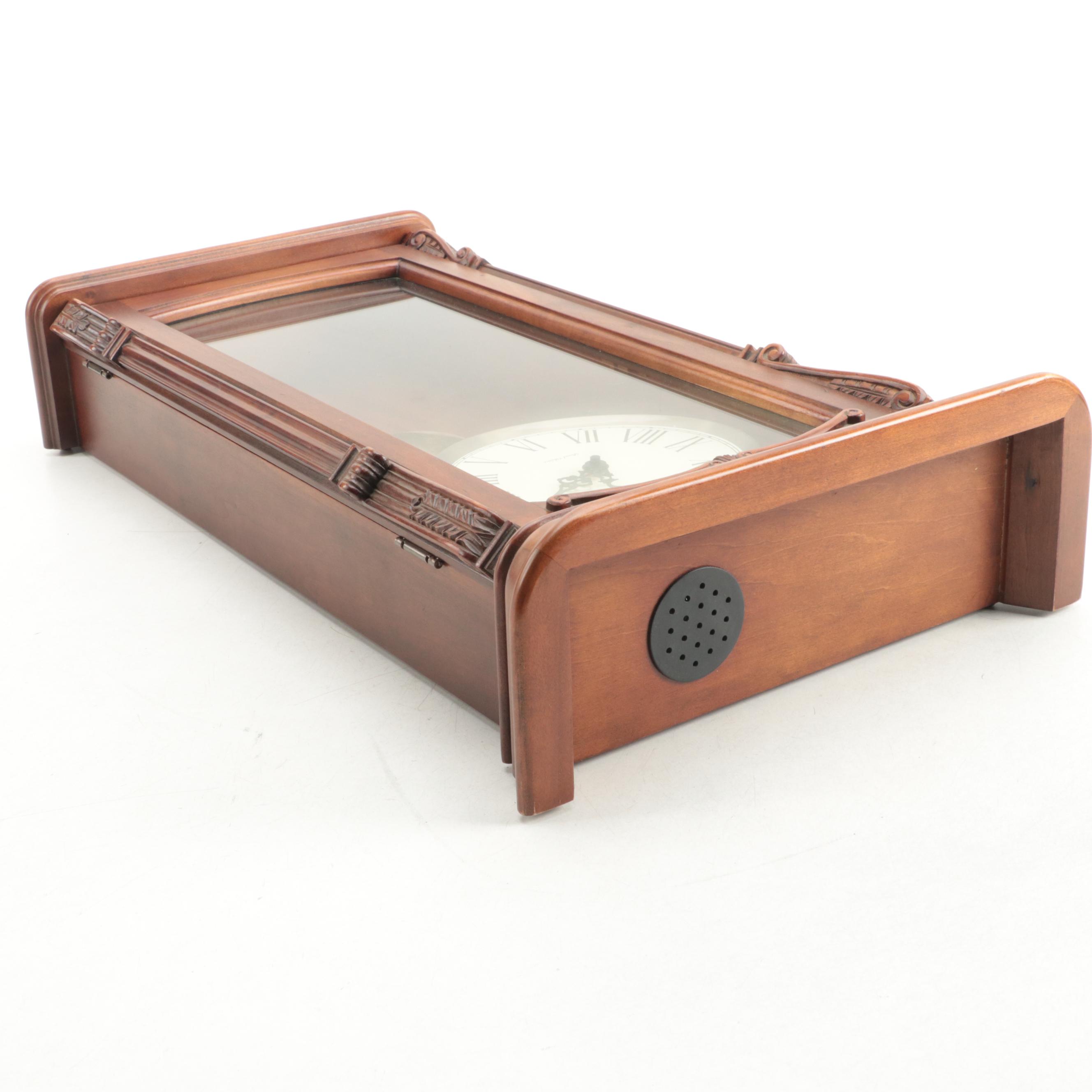 Howard Miller "Henderson" Wall Clock with Cherry Finish