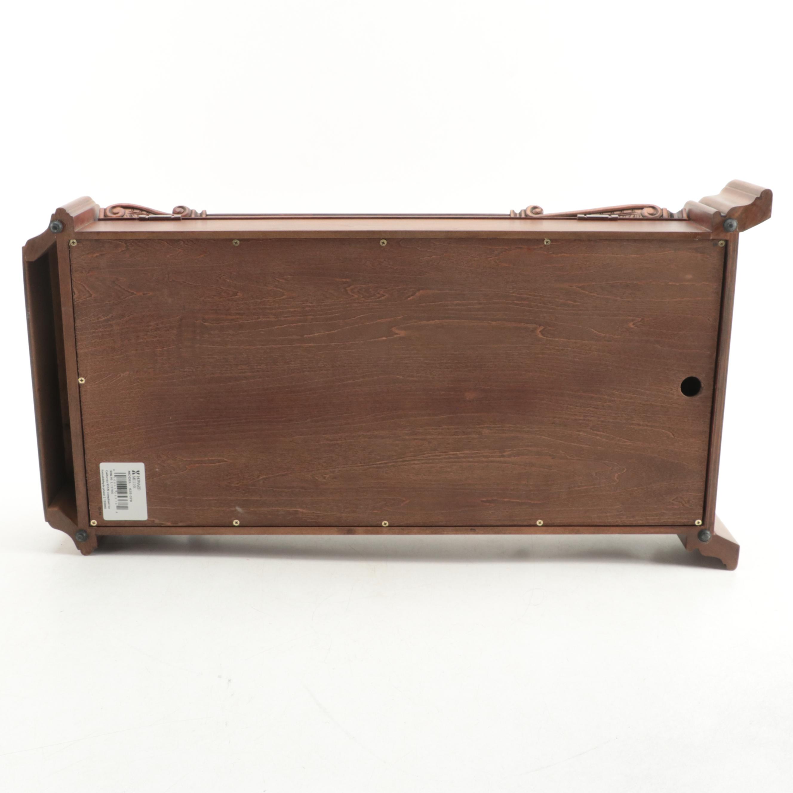 Howard Miller "Henderson" Wall Clock with Cherry Finish