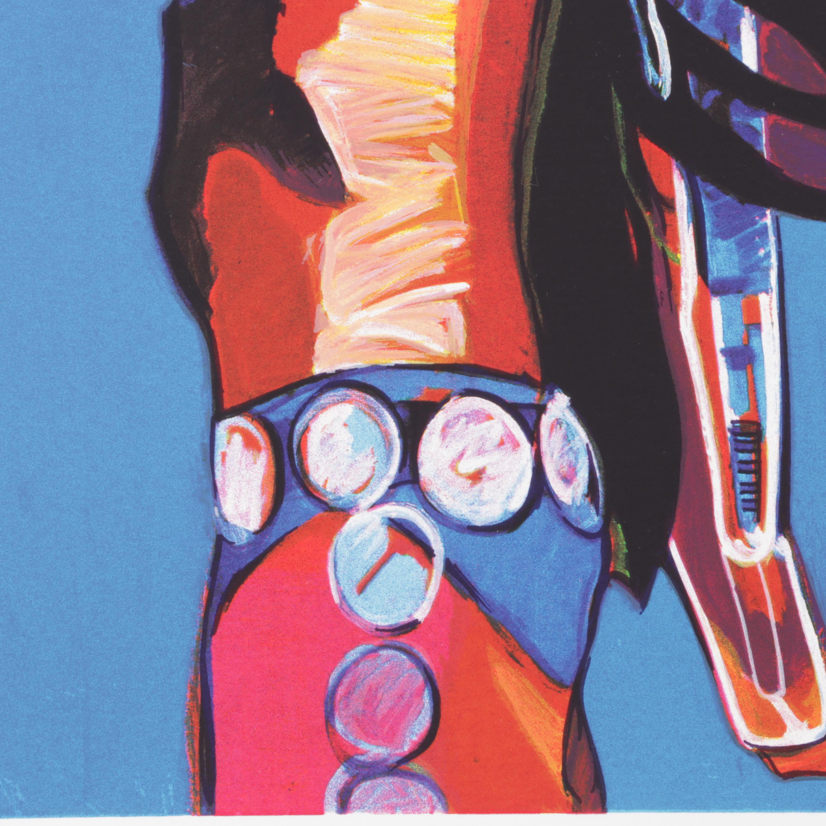 John Nieto Serigraph "Archer Takes Aim," 1996