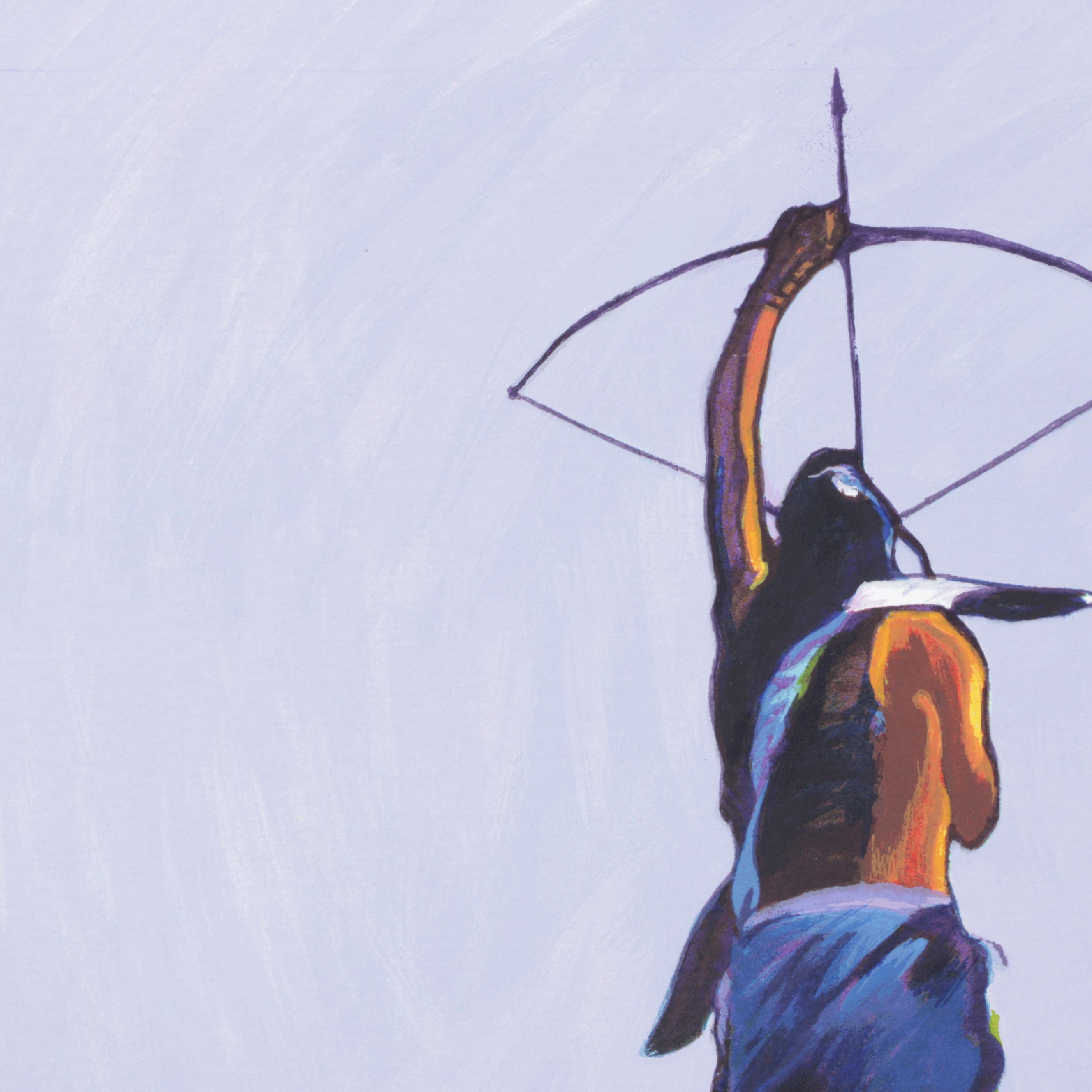 John Nieto Serigraph "Archers," 1996