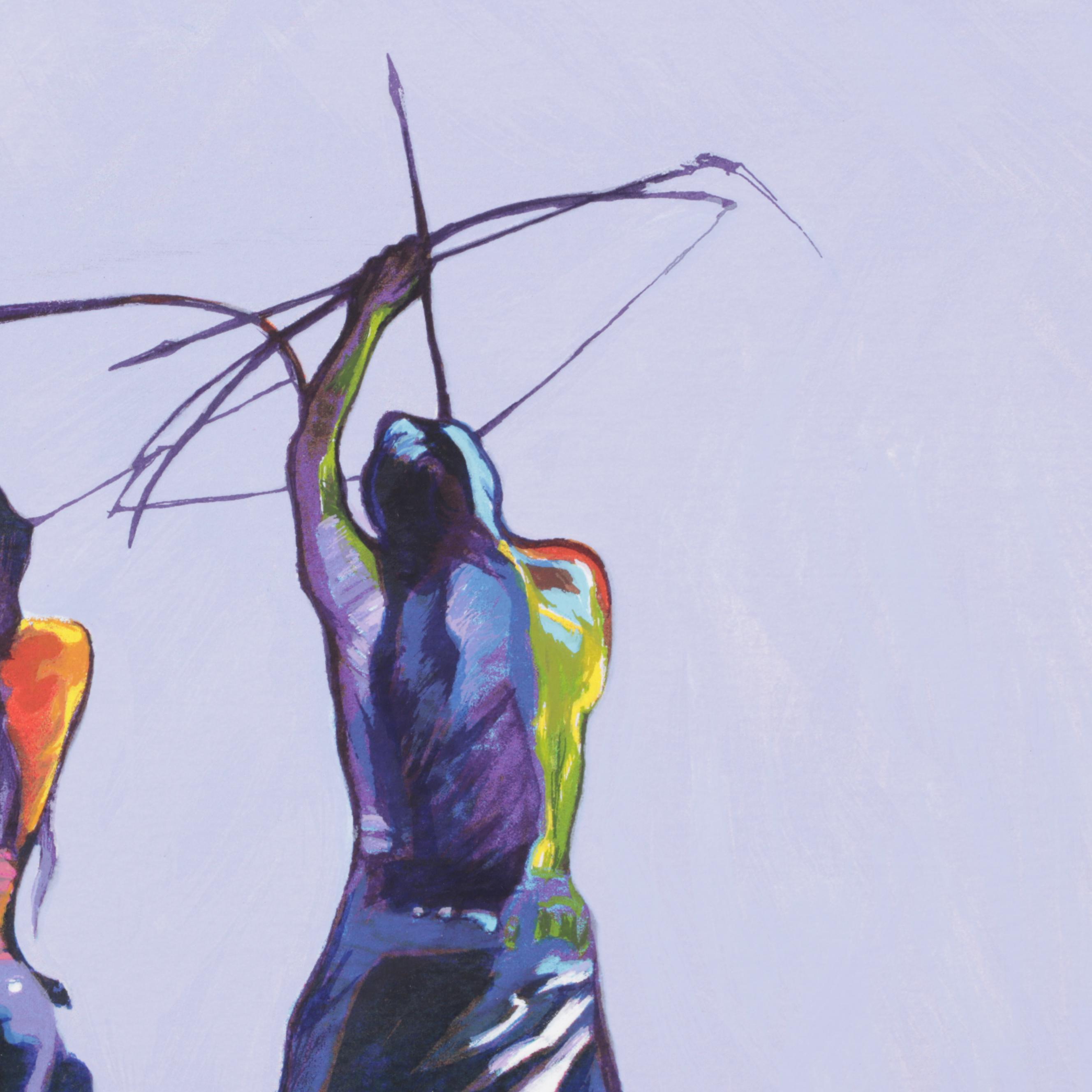 John Nieto Serigraph "Archers," 1996