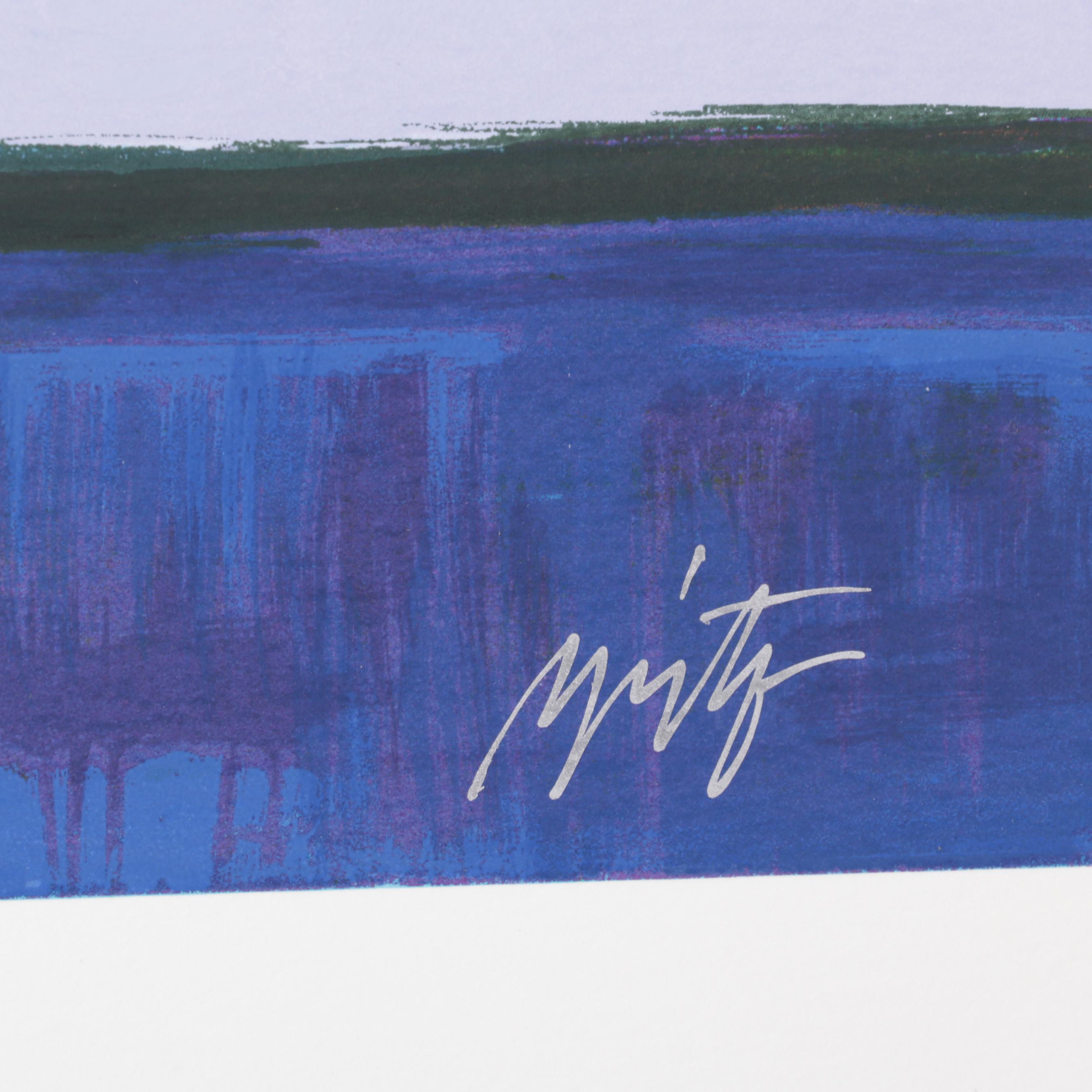 John Nieto Serigraph "Archers," 1996