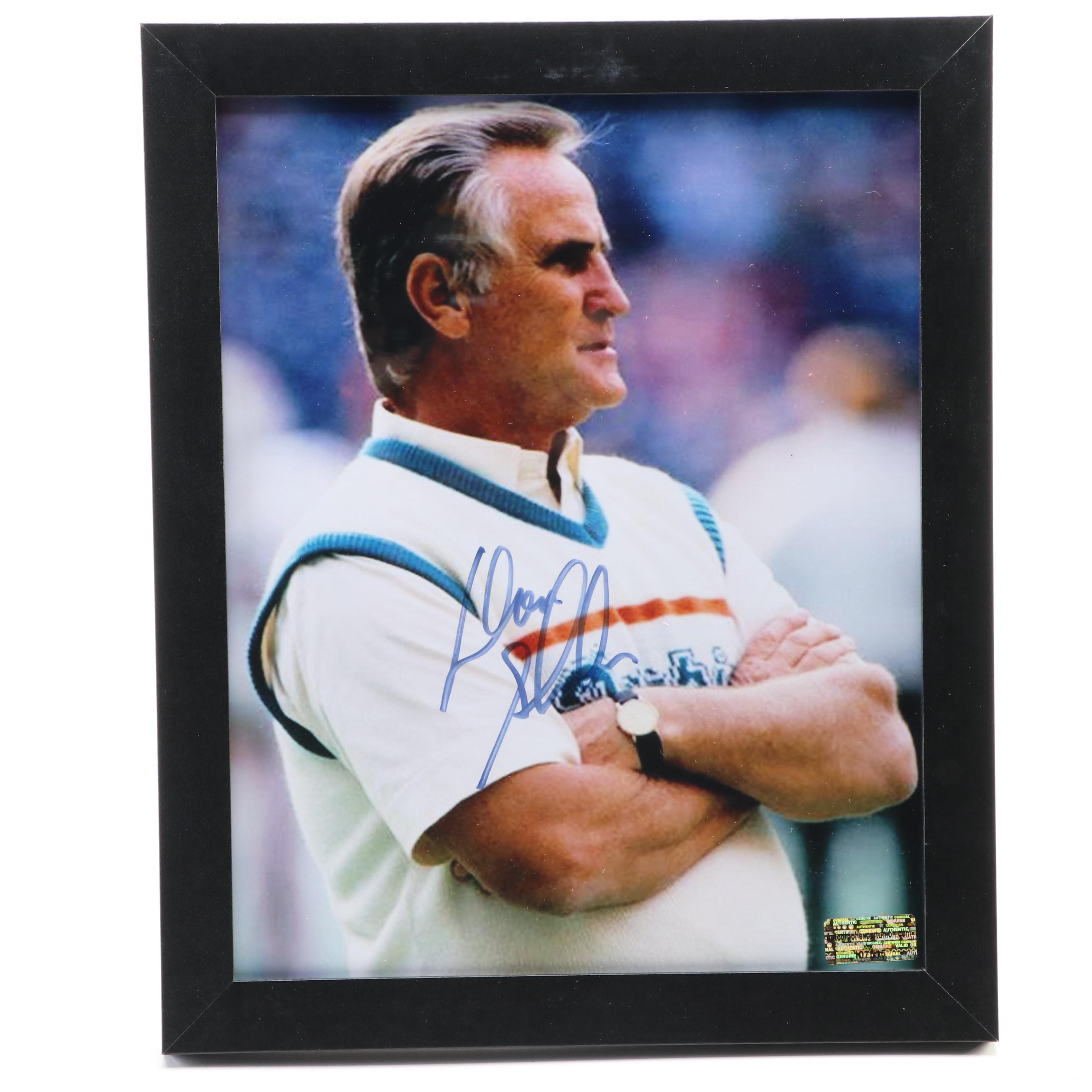 John Madden, Don Shula, Chuck Noll Signed Framed Giclee Prints