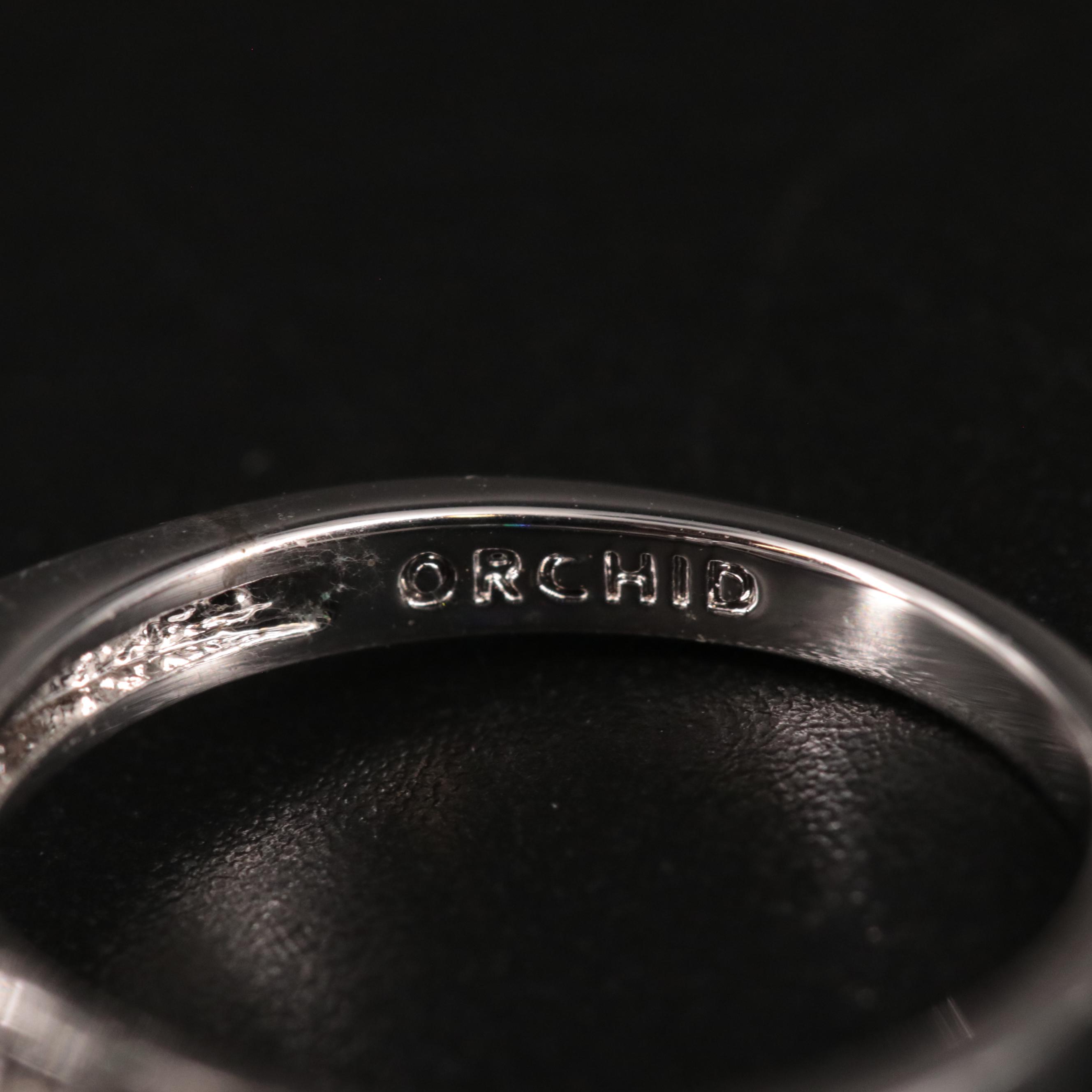 Cubic Zirconia Ring with Butterfly Detail