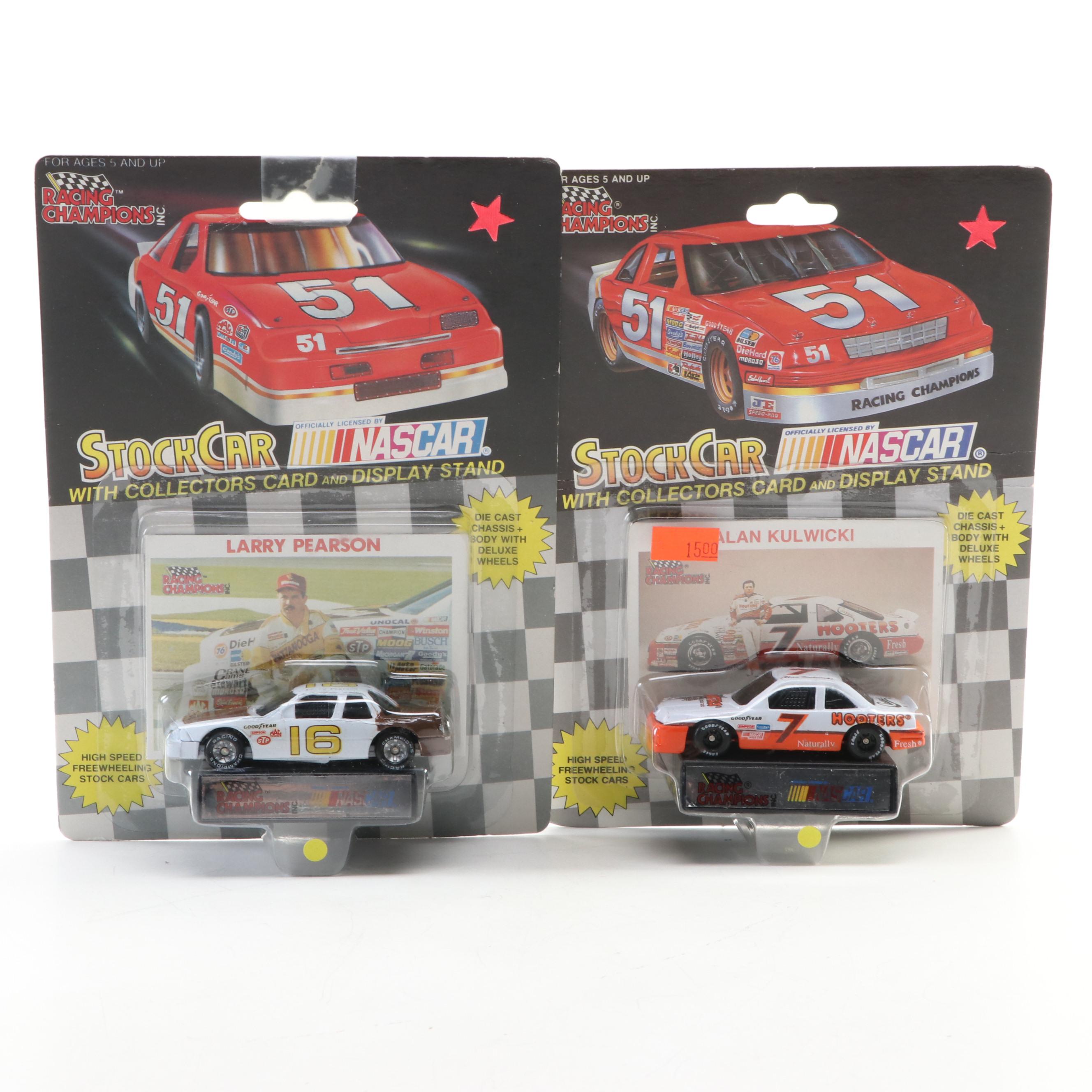 Racing Champions NASCAR Diecast Stock Cars Including Tom Peck