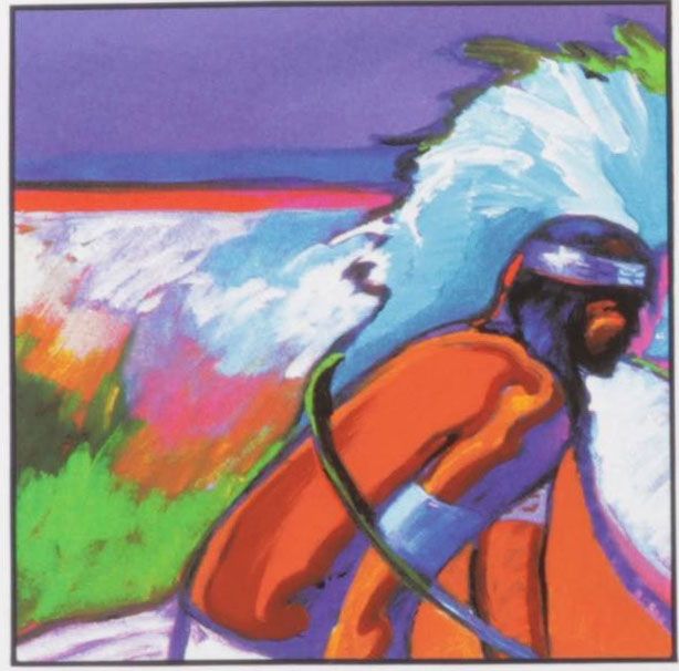 John Nieto Serigraph of Native American Traditional Dancer, 1996