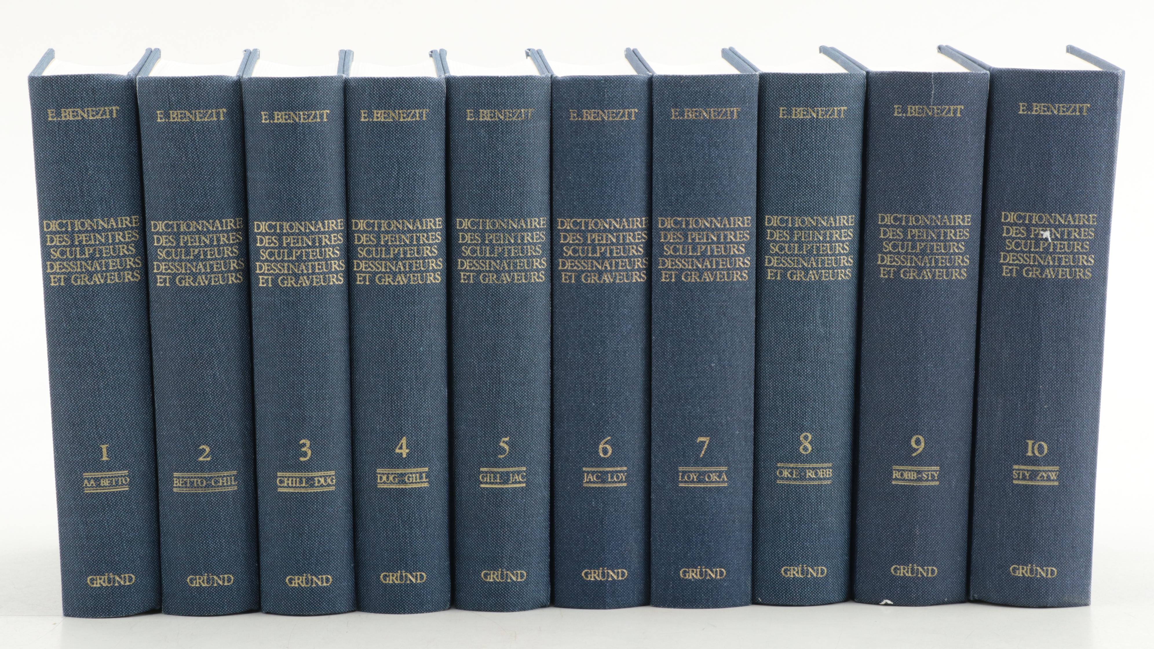 “Dictionnaire critique et documentaire des peintres” by Emmanuel Bénézit, 1976